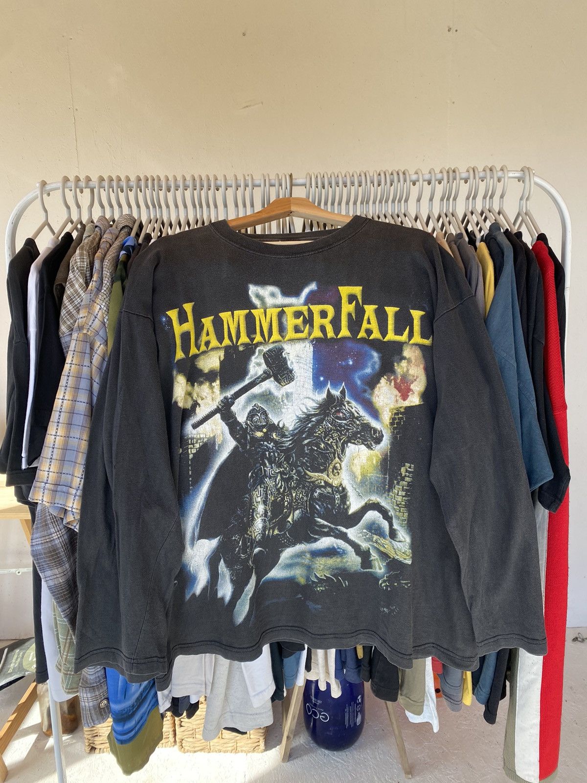 Vintage 1990’s Hammerfall band long sleeve