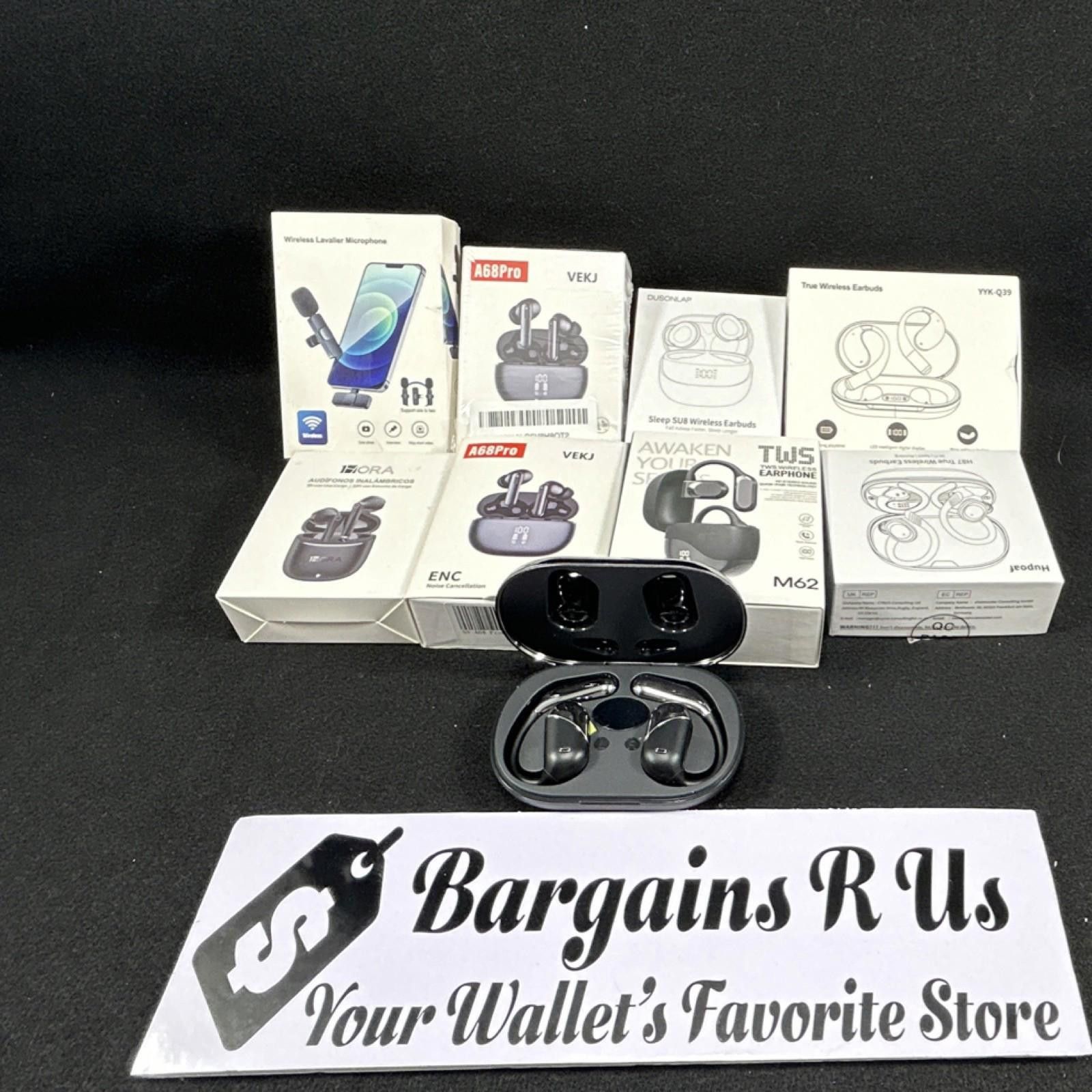 Other VEKJ, DUOSNLAP, HUPOOT, TEORA Bluetooth Wireless Earbuds Noi Size ONE SIZE - 1 Thumbnail