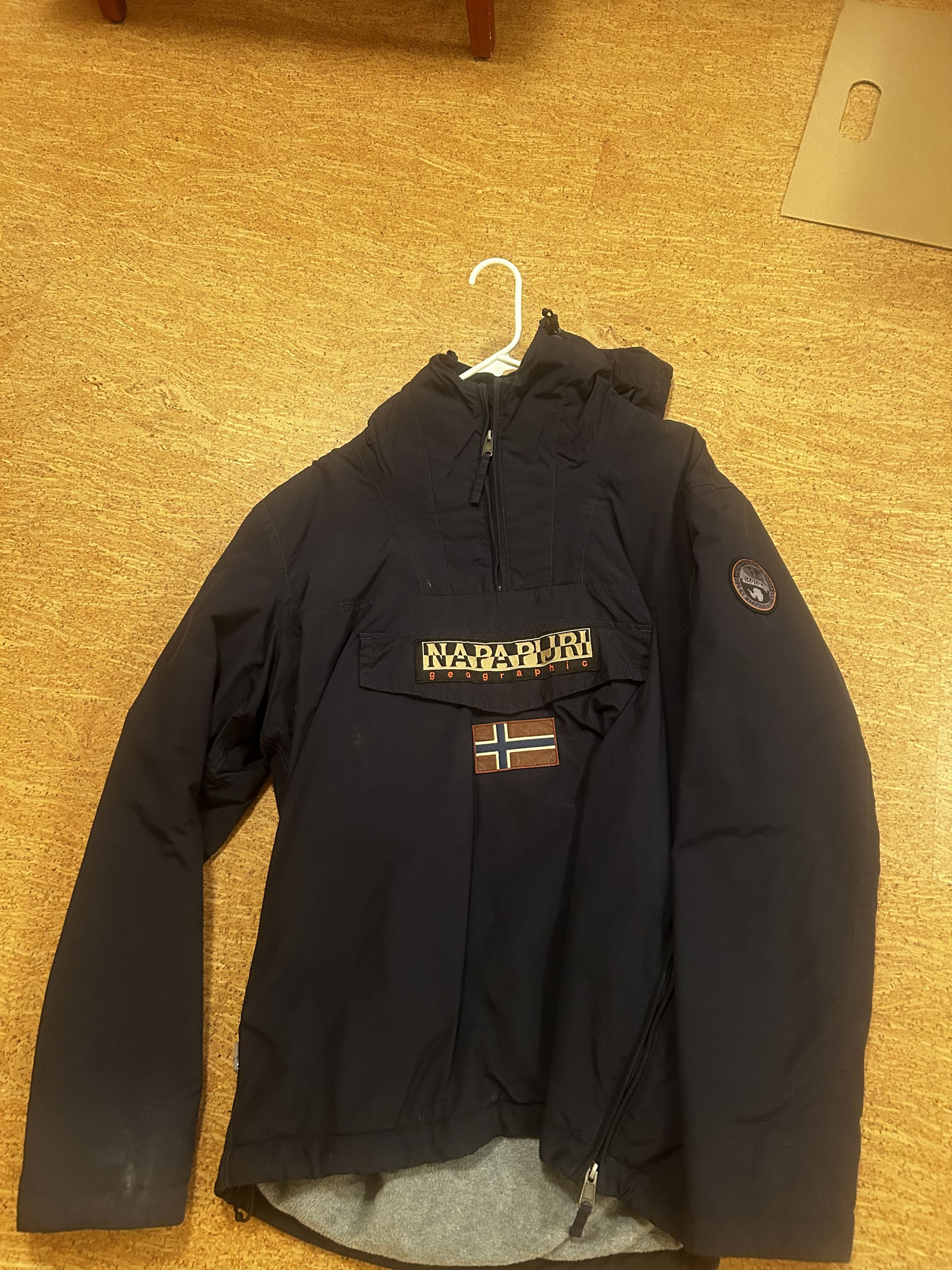 Napapijri Napapijri Geographic Outdoor Hooded Jacket Size US M / EU 48-50 / 2 - 1 Thumbnail