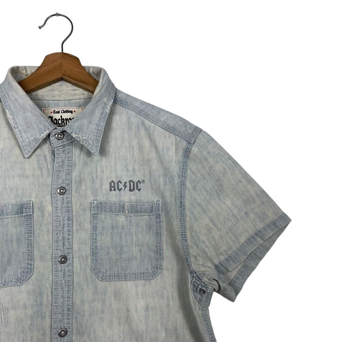 AC/DC ACDC BIG LOGO SHORTSLEEVE SHIRTS Size US L / EU 52-54 / 3 - 9 Thumbnail