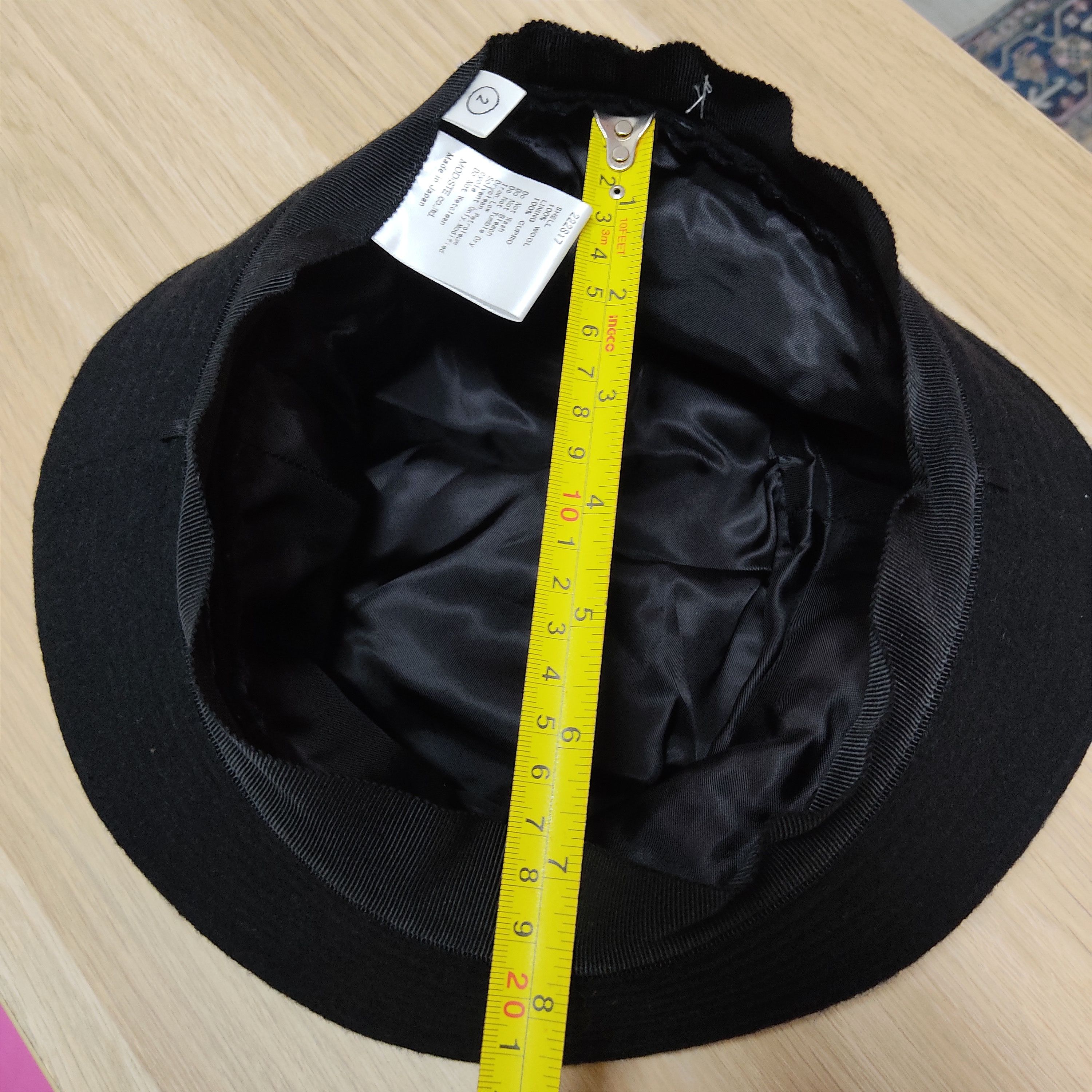 KIJIMA TAKAYUKI KIJIMA TAKUYAKI Wool Bucket Hat Size ONE SIZE - 8 Thumbnail