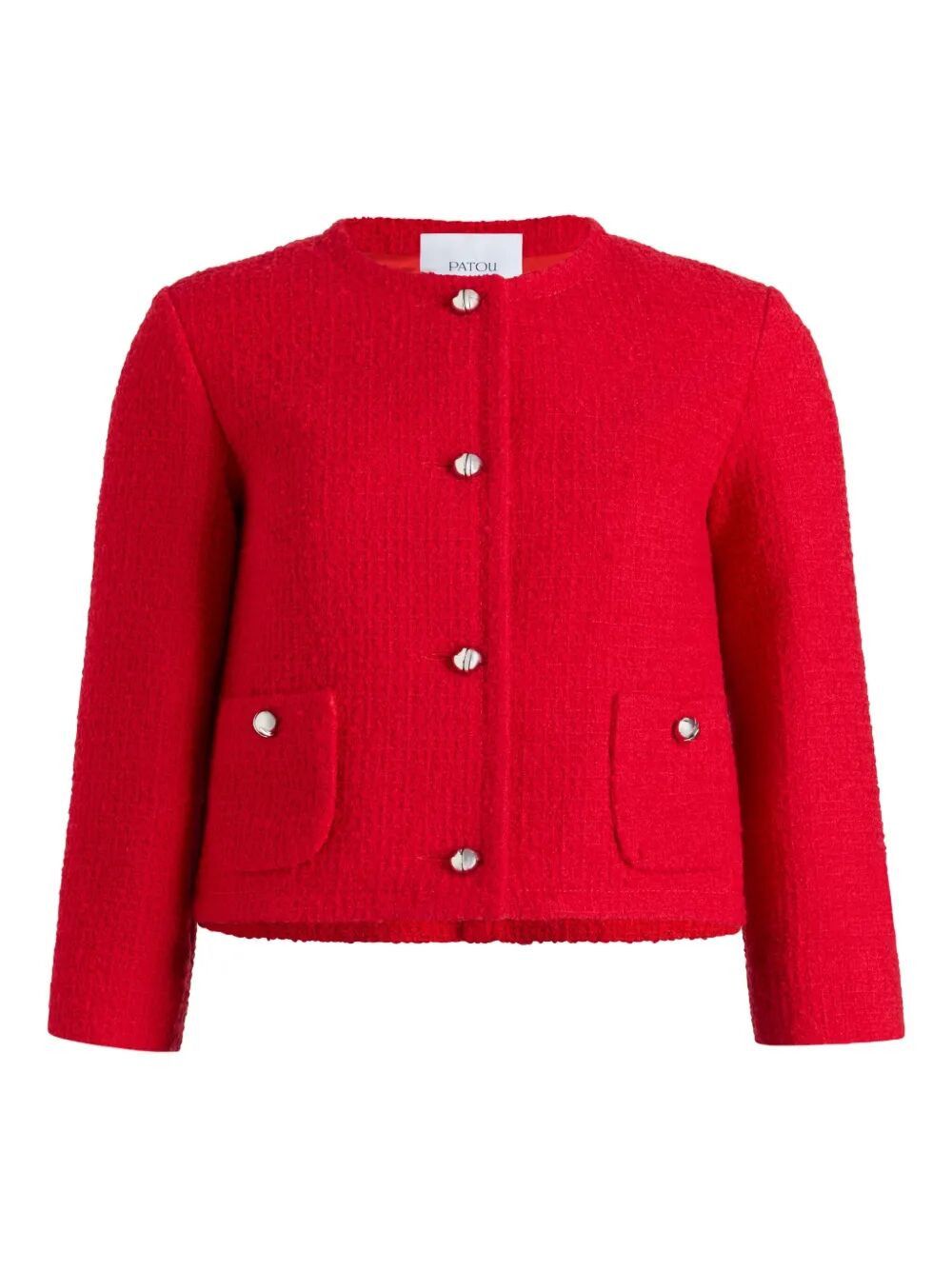 Patou NO COLLAR BOX JACKET Size M / US 6-8 / IT 42-44 - 1 Thumbnail