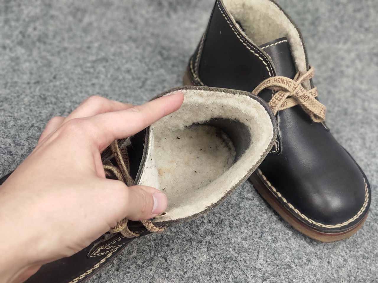 Duckfeet Duckfeet Sjælland Wool Lined Leather Desert Chukka Boots Size US 10 / IT 40 - 19 Thumbnail