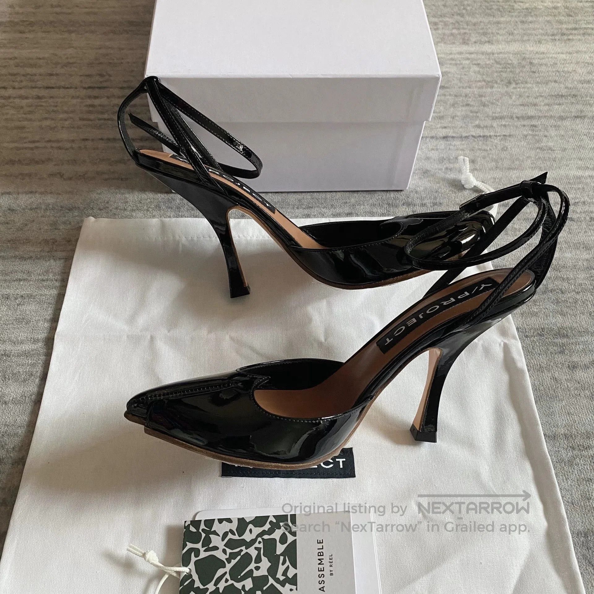 Y/Project Y/Project Heart Shape Strap High Heels. Size US 6 / IT 36 - 4 Thumbnail