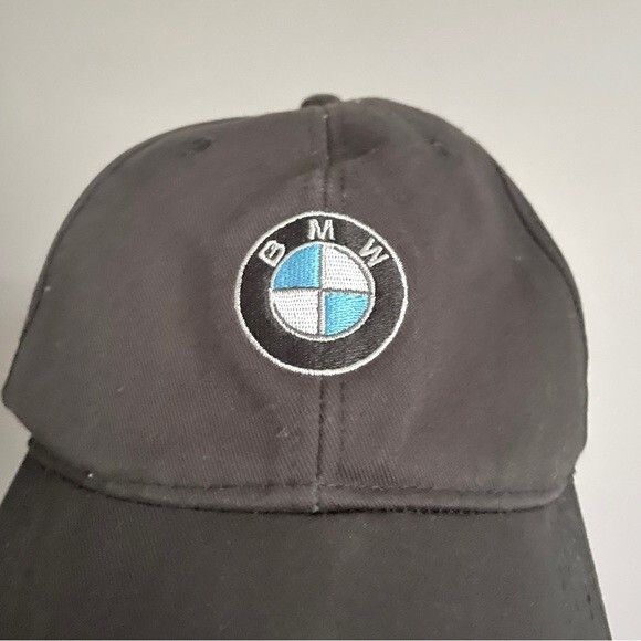 BMW BMW Black Embroidered Logo Cap - O/S, Unisex Size ONE SIZE - 3 Thumbnail