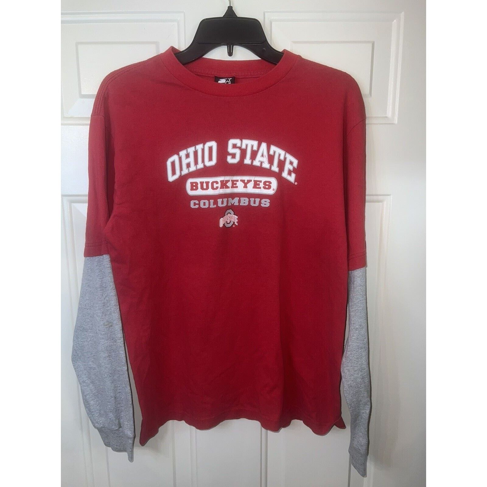 Starter Starter Ohio State Buckeyes Shirt Long Sleeve Sweater Medium Size US M / EU 48-50 / 2 - 1 Thumbnail