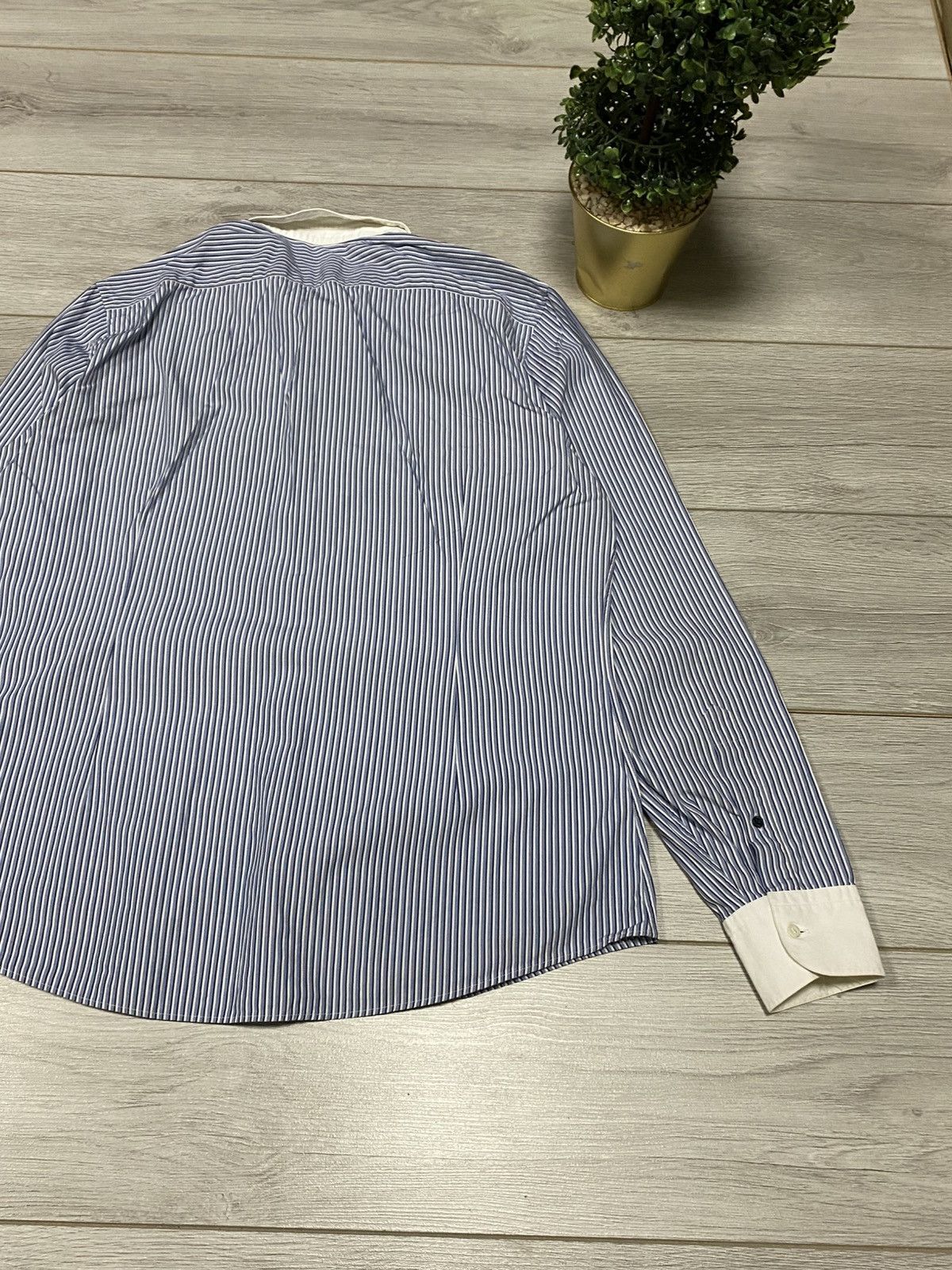 Gucci Gucci stripped shirt rare buttons Size US M / EU 48-50 / 2 - 10 Thumbnail