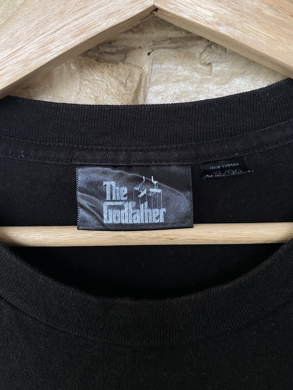 Vintage The Godfather Movie Tee scarface mafia Size US XL / EU 56 / 4 - 6 Thumbnail