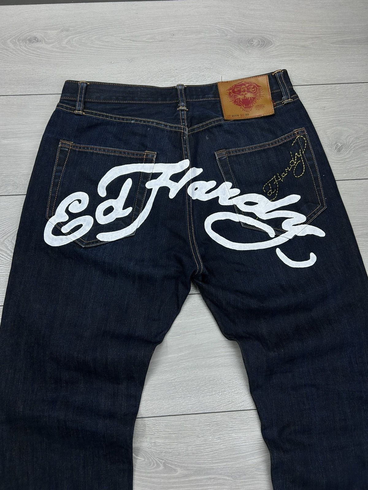 Ed Hardy Ed Hardy Denim Jeans size 33 Size US 33 - 3 Thumbnail