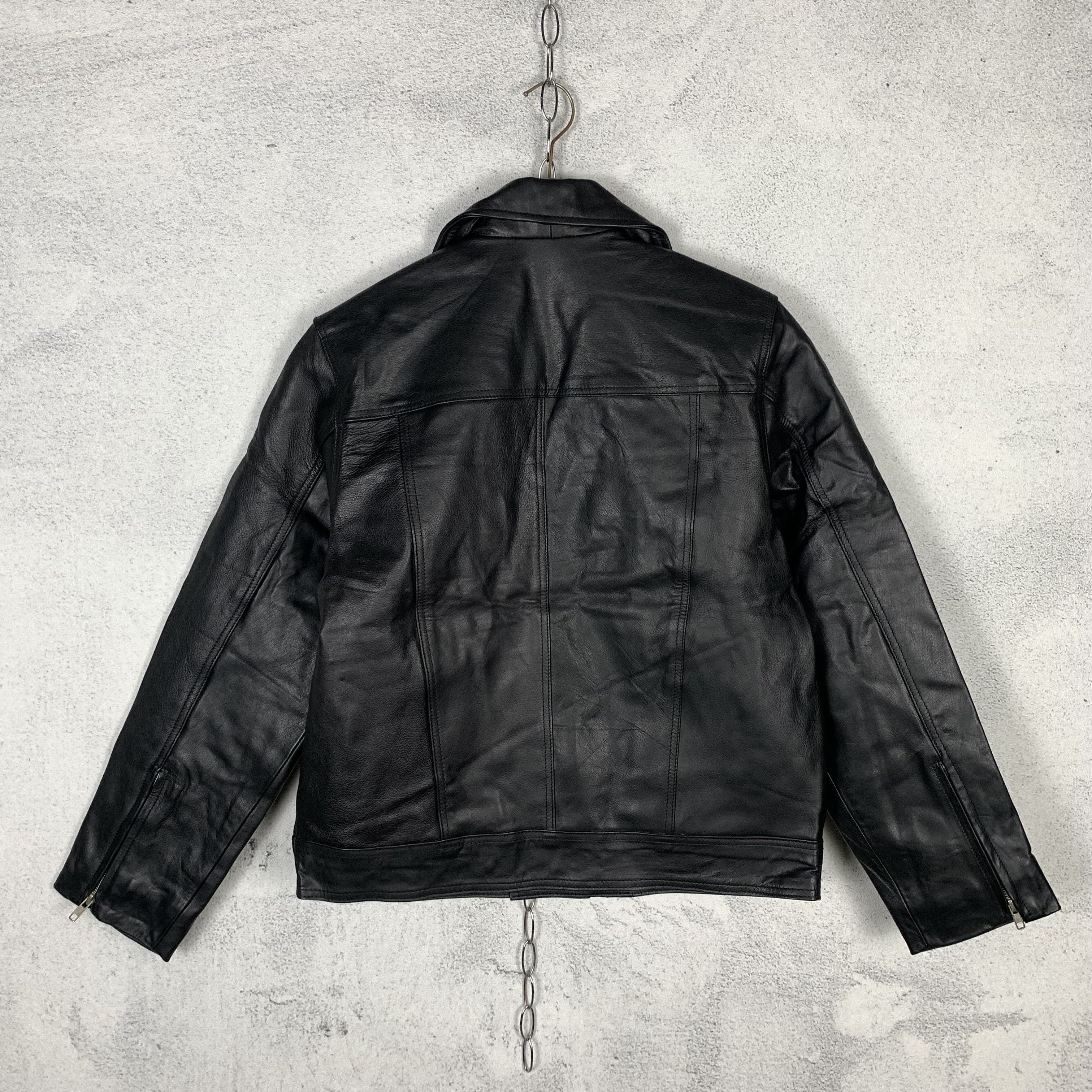 Genuine Leather Genuine Leather Jacket Perfecto Aviator Biker Punk Schott Size US S / EU 44-46 / 1 - 3 Thumbnail