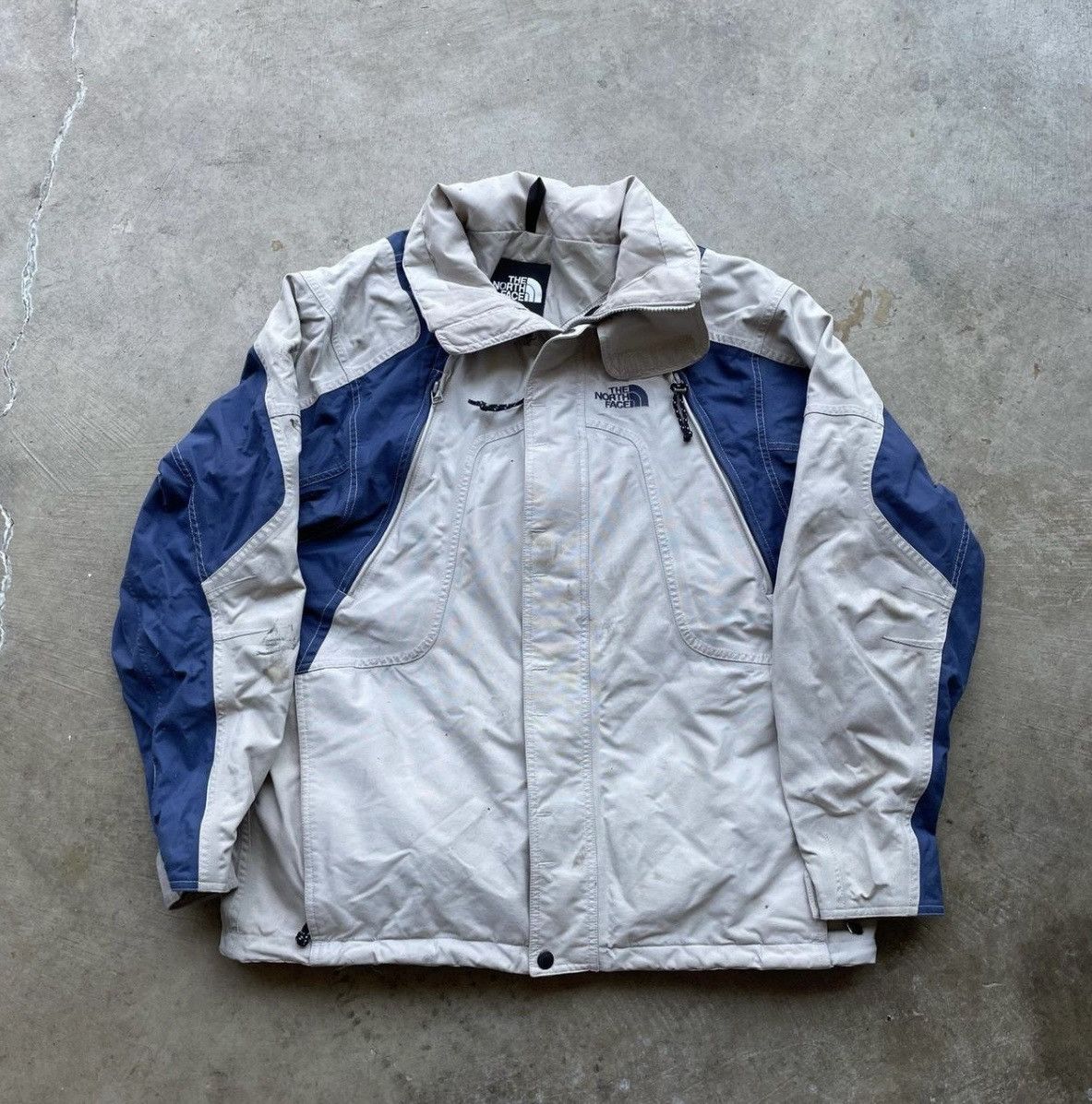 The North Face the north face nylon grey & blue mens jacket/windbreaker Size US M / EU 48-50 / 2 - 1 Thumbnail