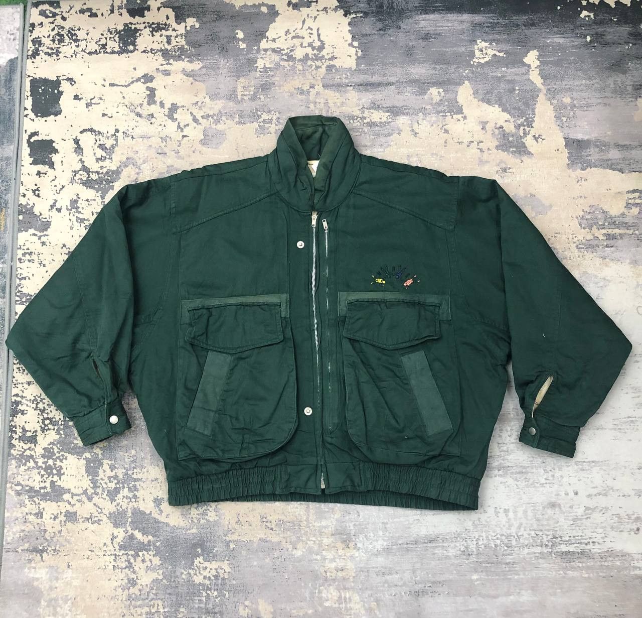 Japanese Brand T670 VTG HOMME IMAGE BOMBER JACKETS Size US L / EU 52-54 / 3 - 2 Thumbnail