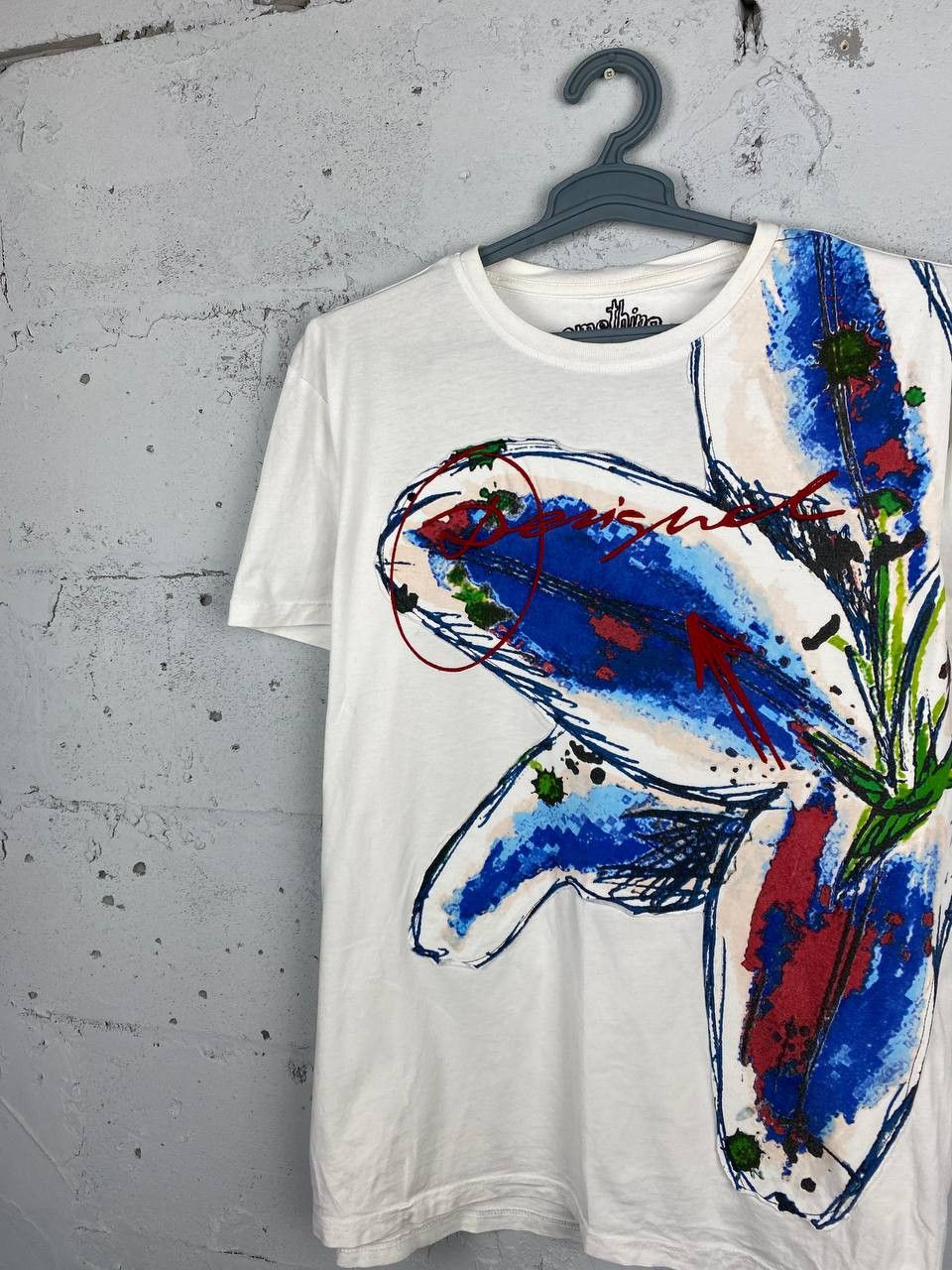 Desigual × Japanese Brand Desigual T Shirt Tee Overprint Abstract Print Short Sleeve Size US XL / EU 56 / 4 - 1 Thumbnail