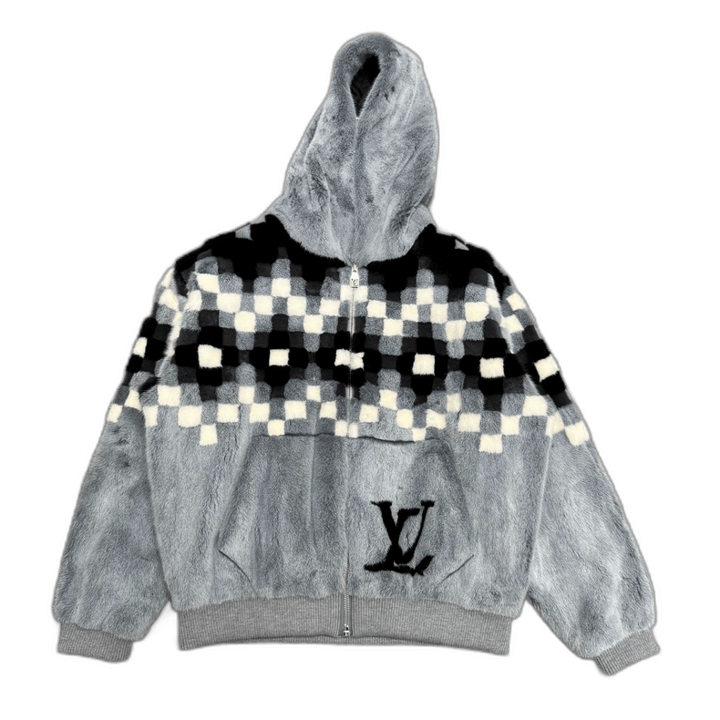 Louis Vuitton Louis Vuitton Mosaic Fur Jacket Size 52 Size US L / EU 52-54 / 3 - 1 Thumbnail
