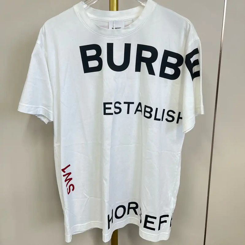 Burberry Burberry White Cotton Women's T-shirt Size XXS / US 00 / IT 34 - 1 Thumbnail