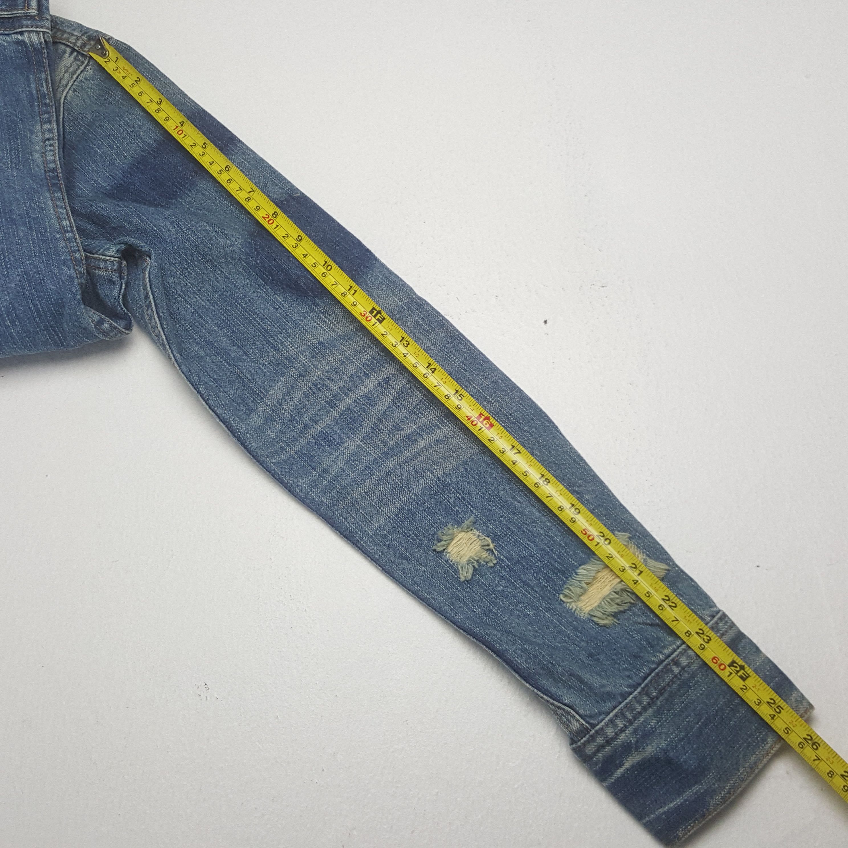 Levi's Vintage Levi's Bikers Denim Jacket Size US S / EU 44-46 / 1 - 6 Thumbnail