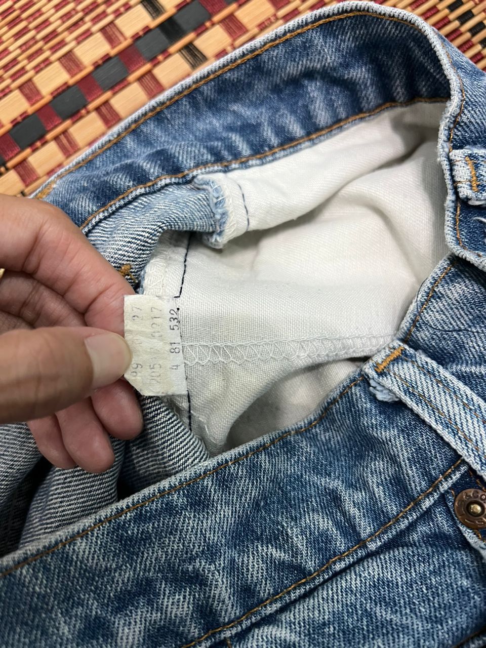 Levi's Vintage 80s Levis 517 Orange tab Flare Denim Jeans Size US 29 - 8 Thumbnail