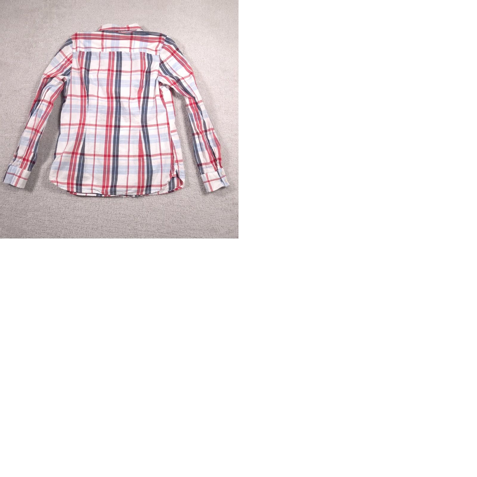 Tommy Hilfiger Tommy Hilfiger Shirt Womens Medium Multicolor Plaid Button Front Classic Fit Size M / US 6-8 / IT 42-44 - 9 Thumbnail