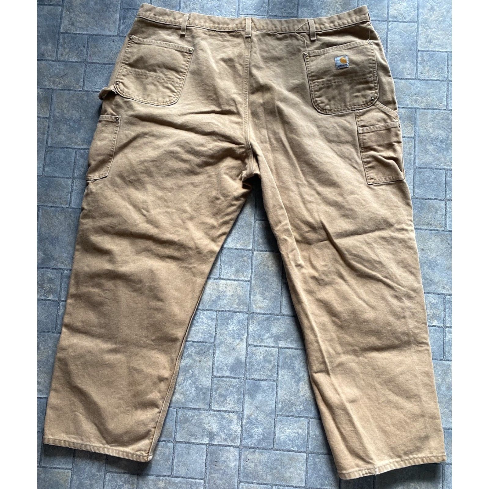 Carhartt VINTAGE Carhartt B01 BRN Men’s Double Knee Pants 50x30 Brown Mens Pants Brown 50 30 Big & Tall Inseam 30 Size US 34 / EU 50 - 2 Thumbnail