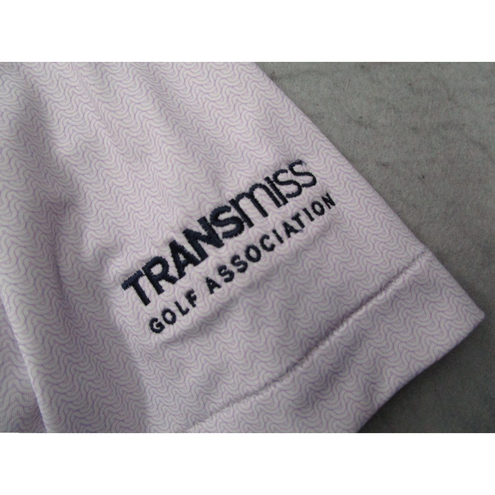 Peter Millar Peter Millar Summer Comfort Polo Mens Large Purple Transmiss Golf Association Logo Size US L / EU 52-54 / 3 - 4 Thumbnail