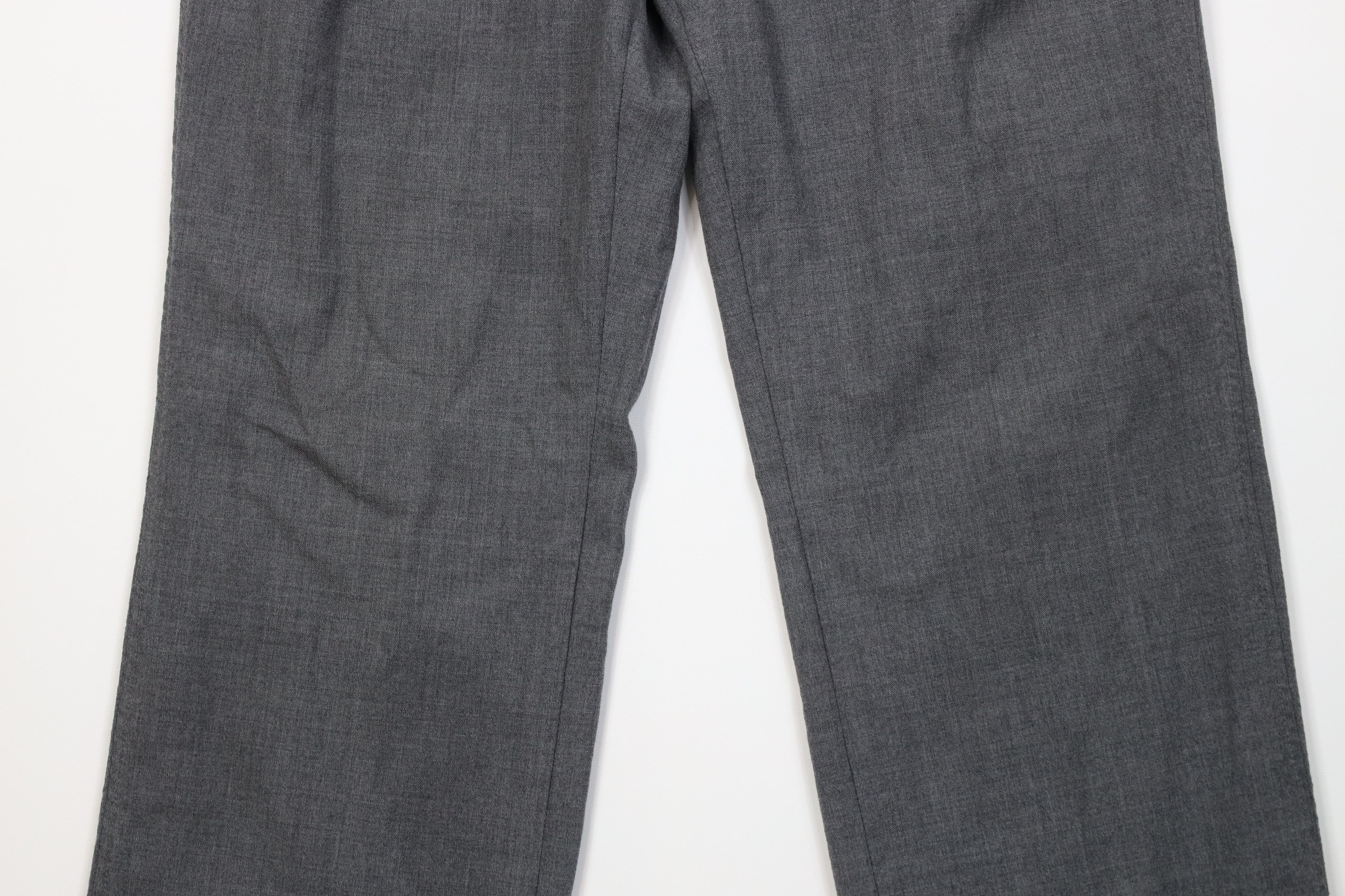 Ralph Lauren Vintage 70s Ralph Lauren Knit Wide Leg Chino Pants Gray USA Size US 34 / EU 50 - 3 Thumbnail