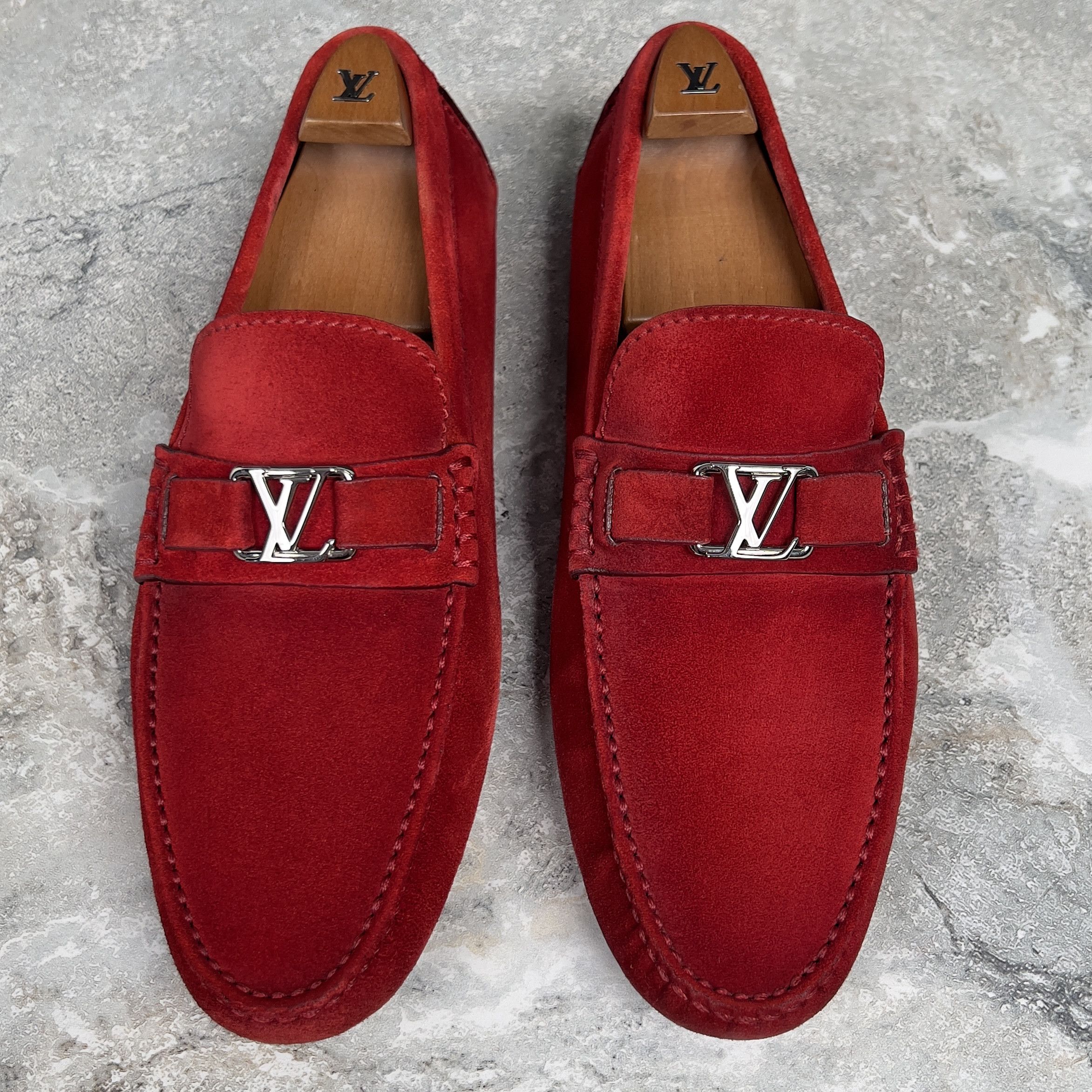 Louis Vuitton Louis Vuitton Hockenheim Driving Slip Moccasins Suede Size US 8 / EU 41 - 5 Thumbnail