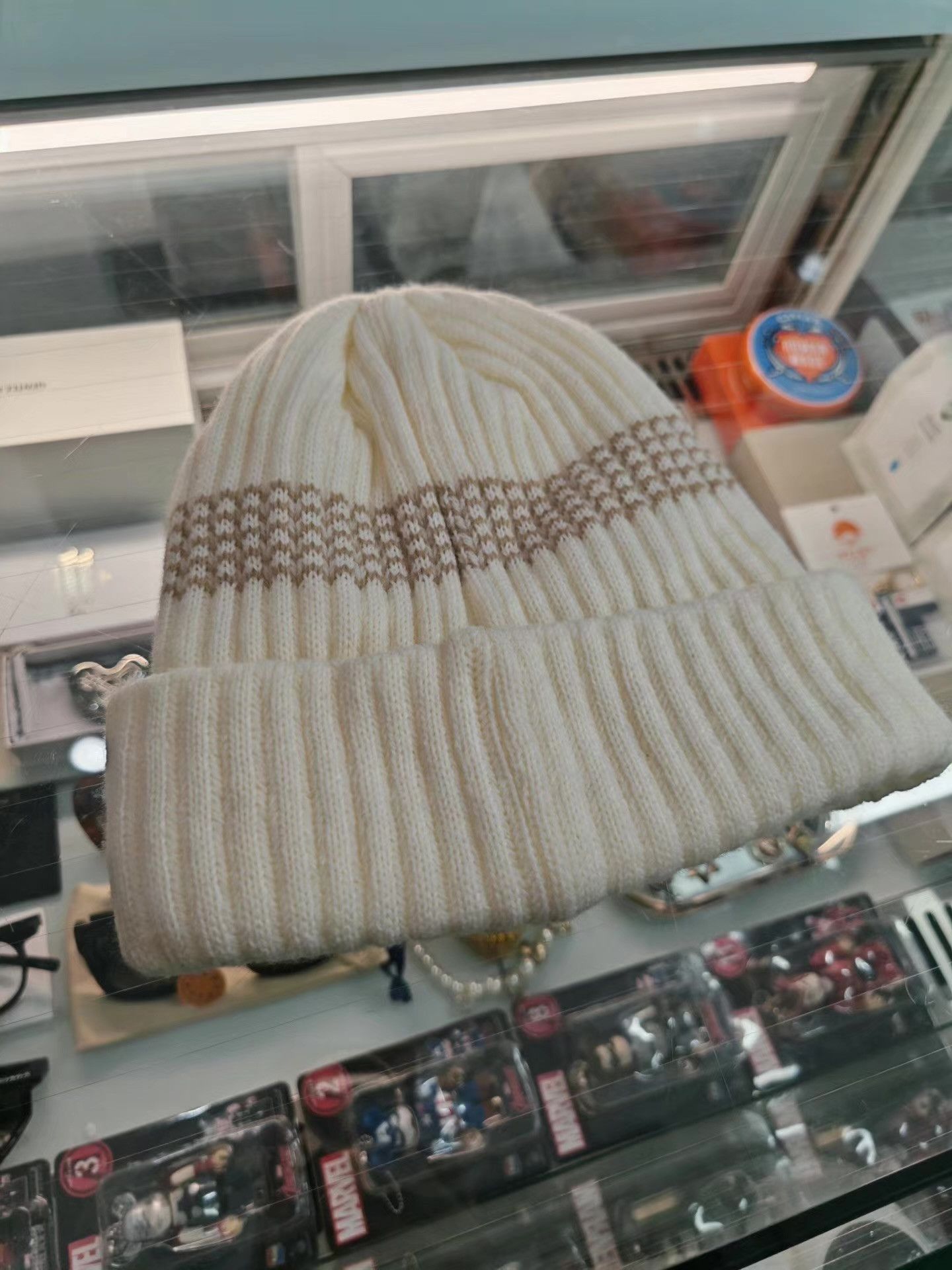 Supreme Supreme Stripe Embroidered Logo Knit Beanie。 Q15 Size ONE SIZE - 2 Thumbnail