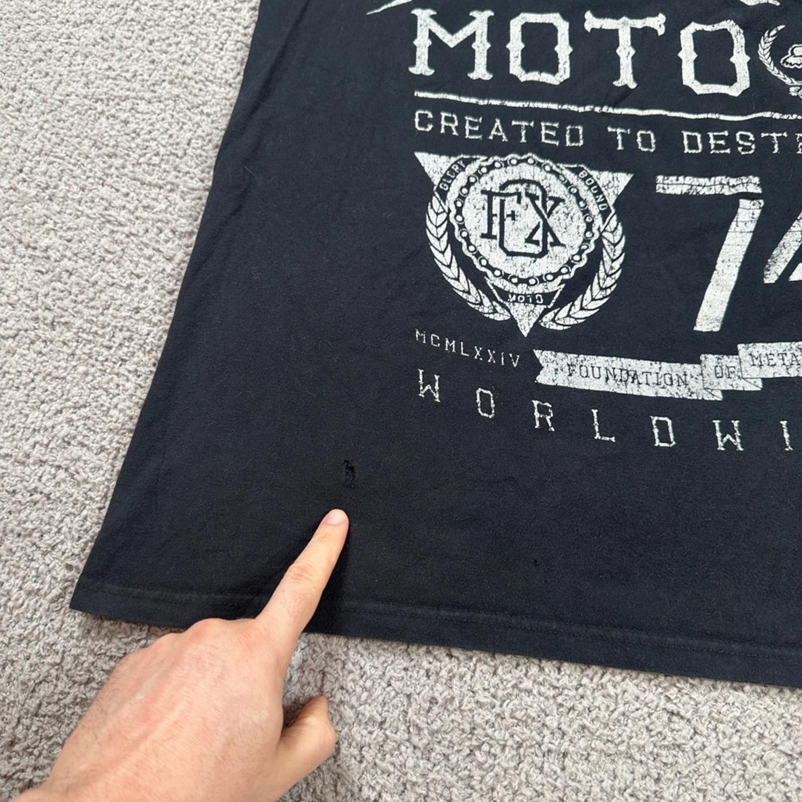 Fox Racing Fox Racing Moto T Shirt Mens M Black Motocross Size US M / EU 48-50 / 2 - 8 Thumbnail