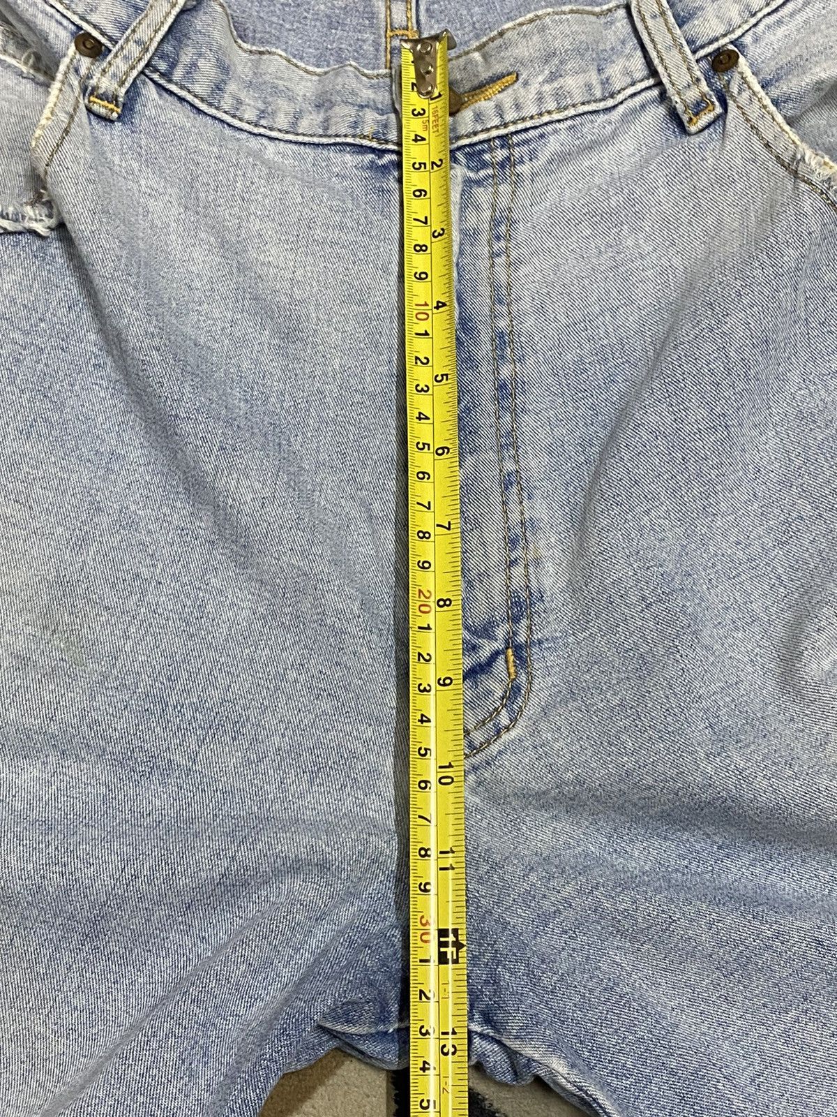 Japanese Brand Vintage Japanese Brands Faded Wash Distressed Baggy Jeans Size US 34 / EU 50 - 12 Thumbnail