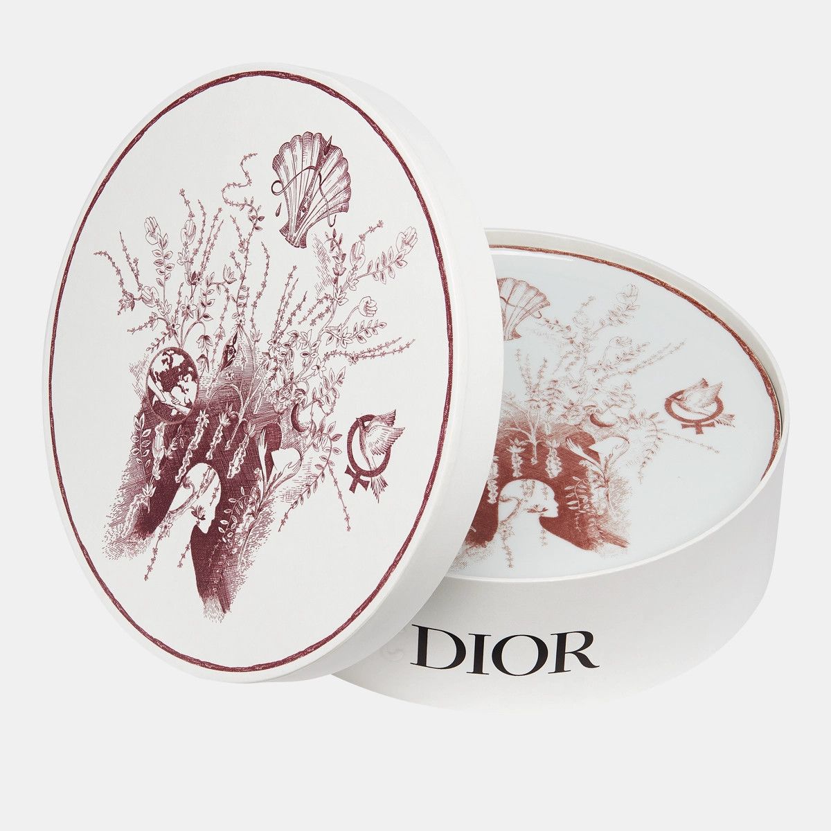 Dior o1bcso1str0624 Size: OS / 4 Set Dessert Plates in Multicolor Size ONE SIZE - 2 Thumbnail