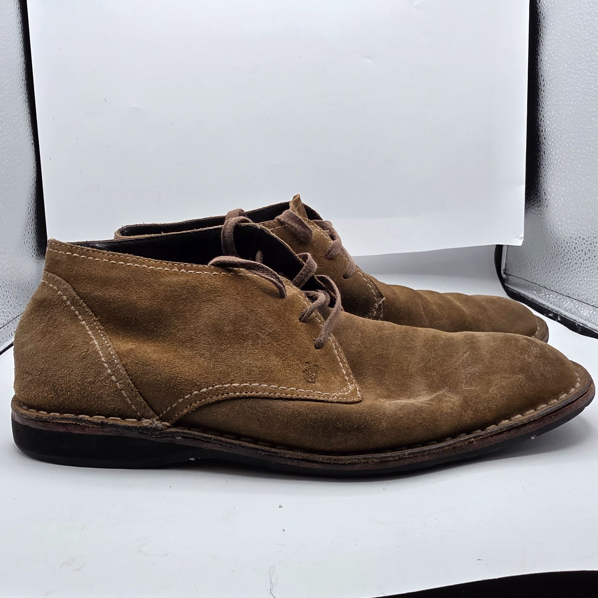 John Varvatos John Varvatos Star USA Mens Size 11.5 Brown Suede Hipster Ch Size US 11.5 / EU 44-45 - 14 Thumbnail