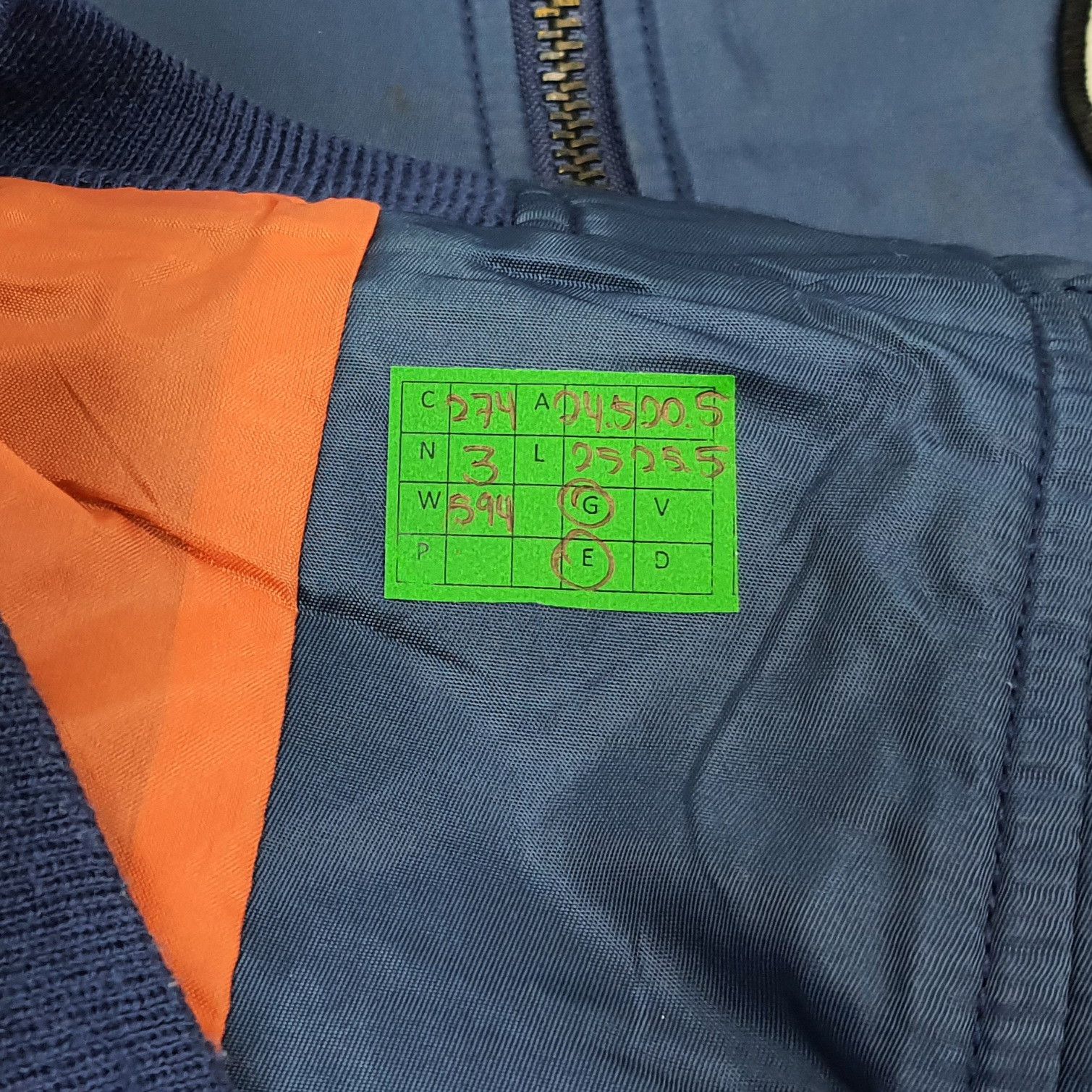 Japanese Brand Vintage 90s Toyota TRD Retro MA-1 Bomber Jacket C274N3 Size US L / EU 52-54 / 3 - 9 Thumbnail