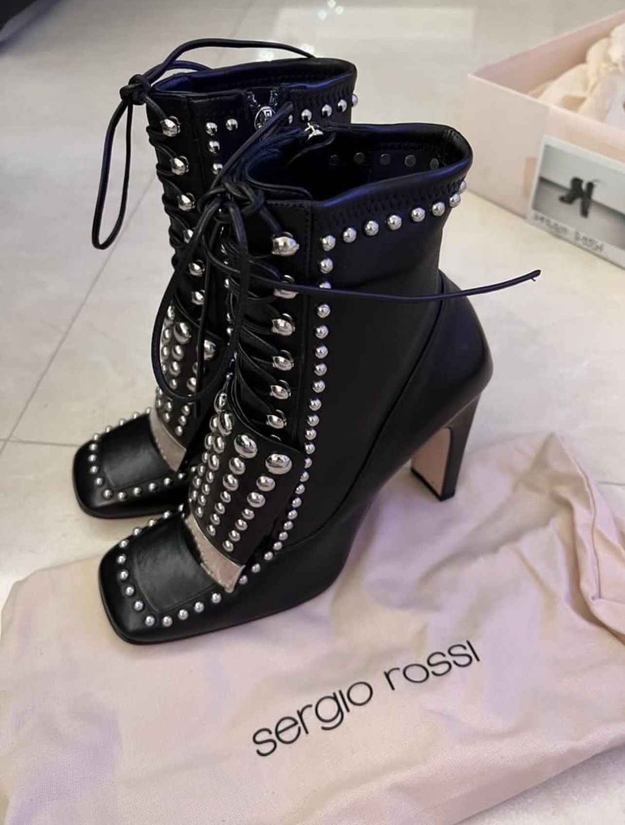 Sergio Rossi Sergio Rossi boots (brand new) EU 39 Size US 9 / IT 39 - 1 Thumbnail