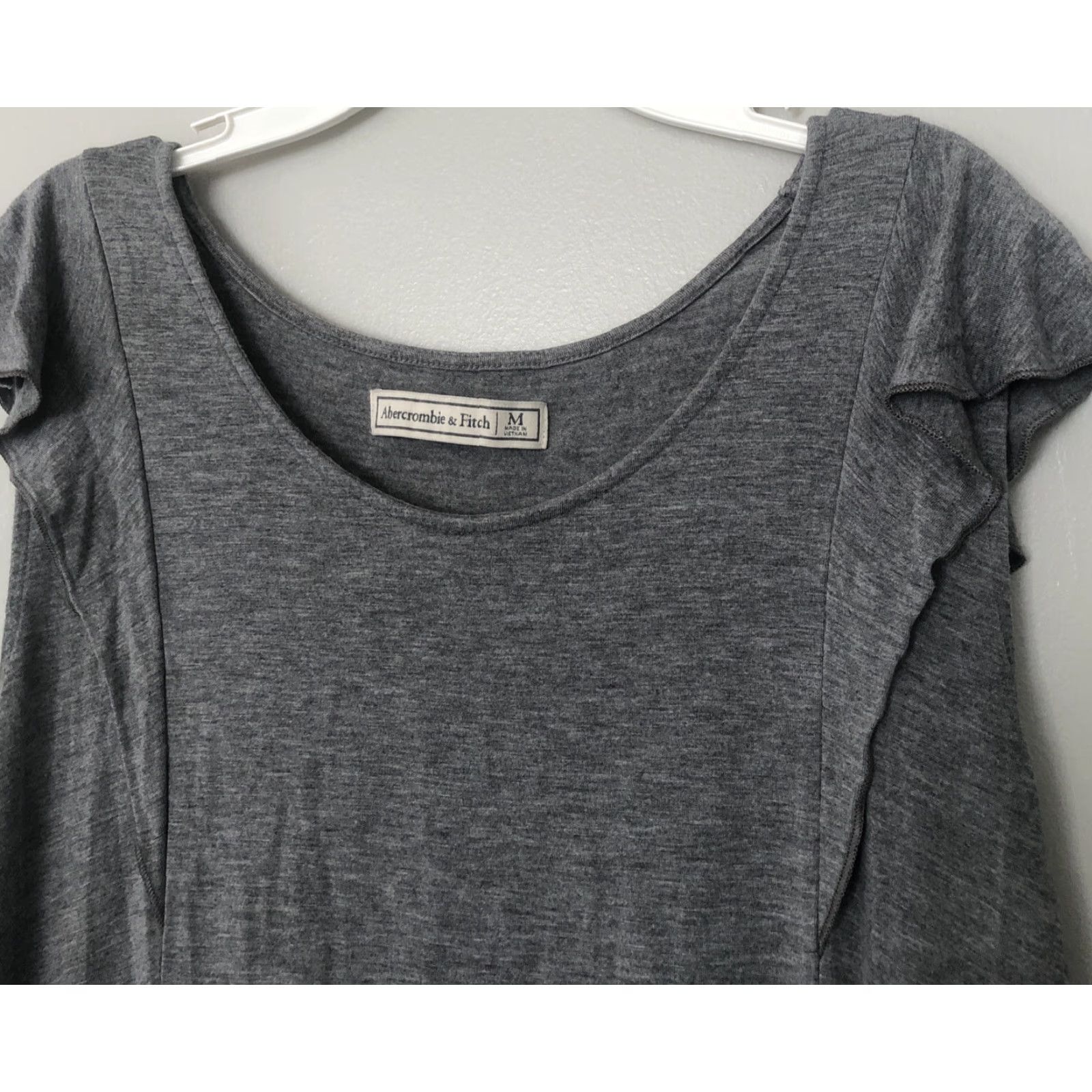 Abercrombie & Fitch Abercrombie and Fitch A&F jersey dress Women Sz M Heather Gray Casual Dress Size M / US 6-8 / IT 42-44 - 3 Thumbnail