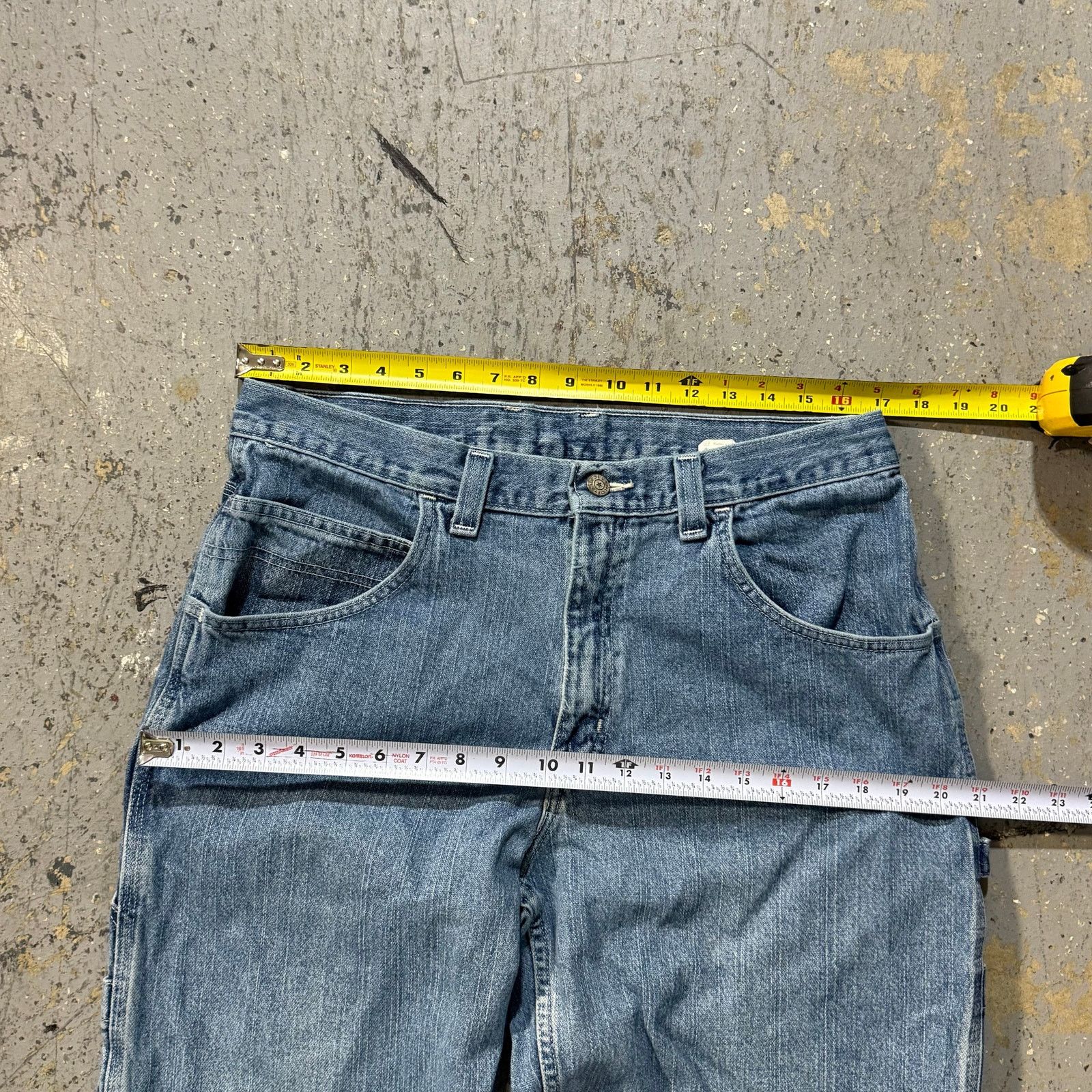 Faded Glory Y2K Loose Fit Carpenter Jeans Size US 34 / EU 50 - 4 Thumbnail