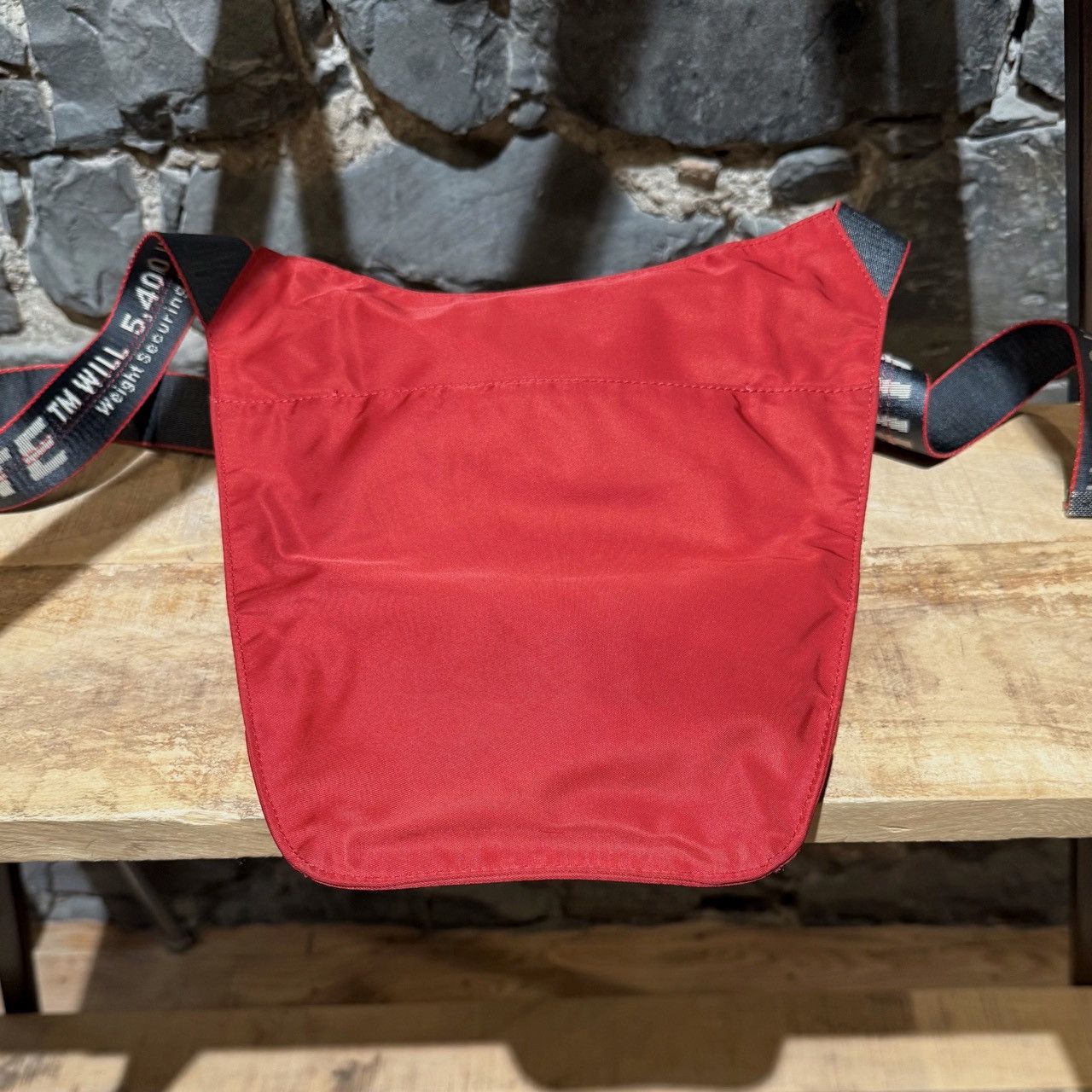 Off-White Off-White Red Nylon Industrial Strap Crossbody Bag Size ONE SIZE - 6 Thumbnail