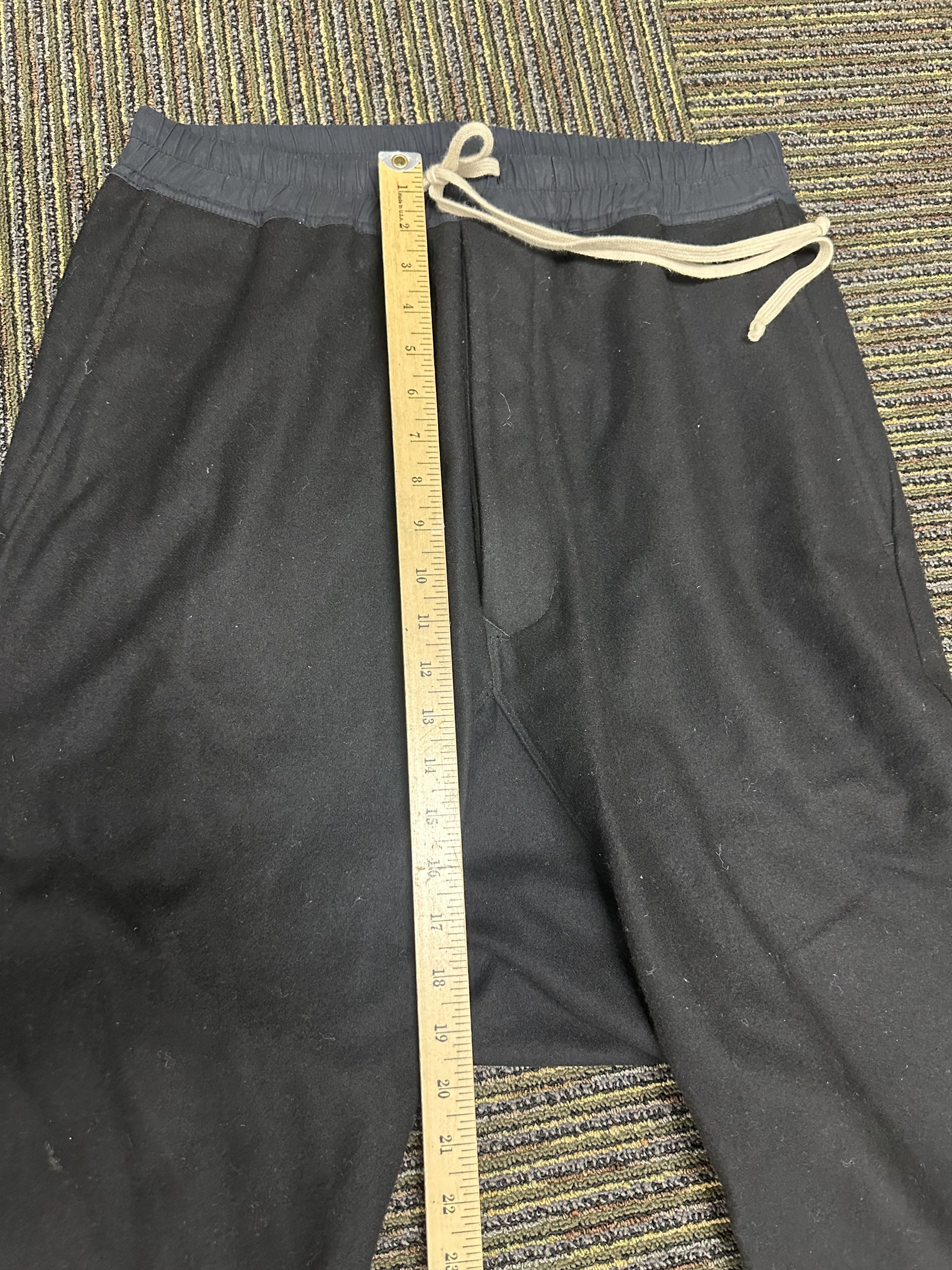 Rick Owens Cropped Wool Pants Size US 34 / EU 50 - 4 Thumbnail
