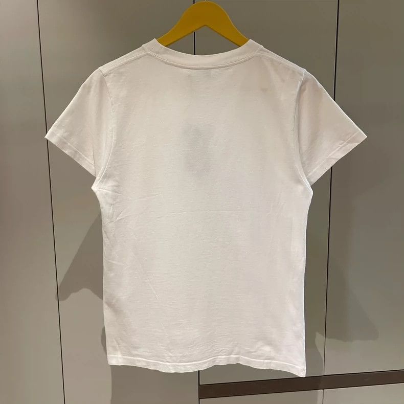 Balenciaga Balenciaga White Lock Logo Short Sleeve 2501-Nextarrow Size US M / EU 48-50 / 2 - 5 Thumbnail