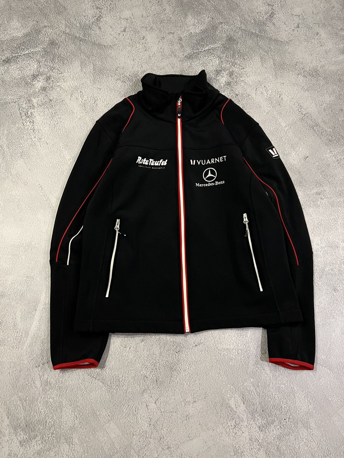 Vintage Y2k Mercedes-Benz Racing Soft Shell Jacket 00's
