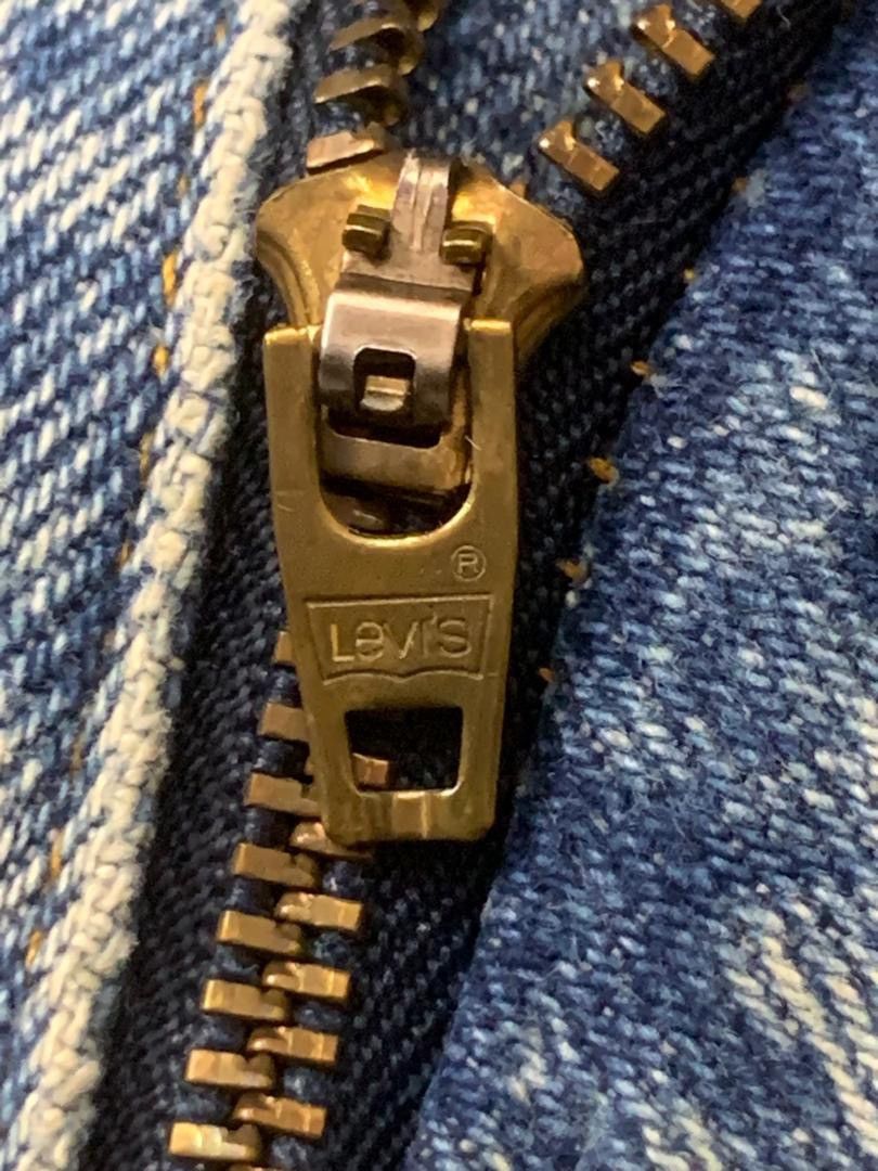 Levi's Vintage Clothing Vintage Levi’s Orange Tab Distressed Bootcut Denim Size 35" - 7 Thumbnail