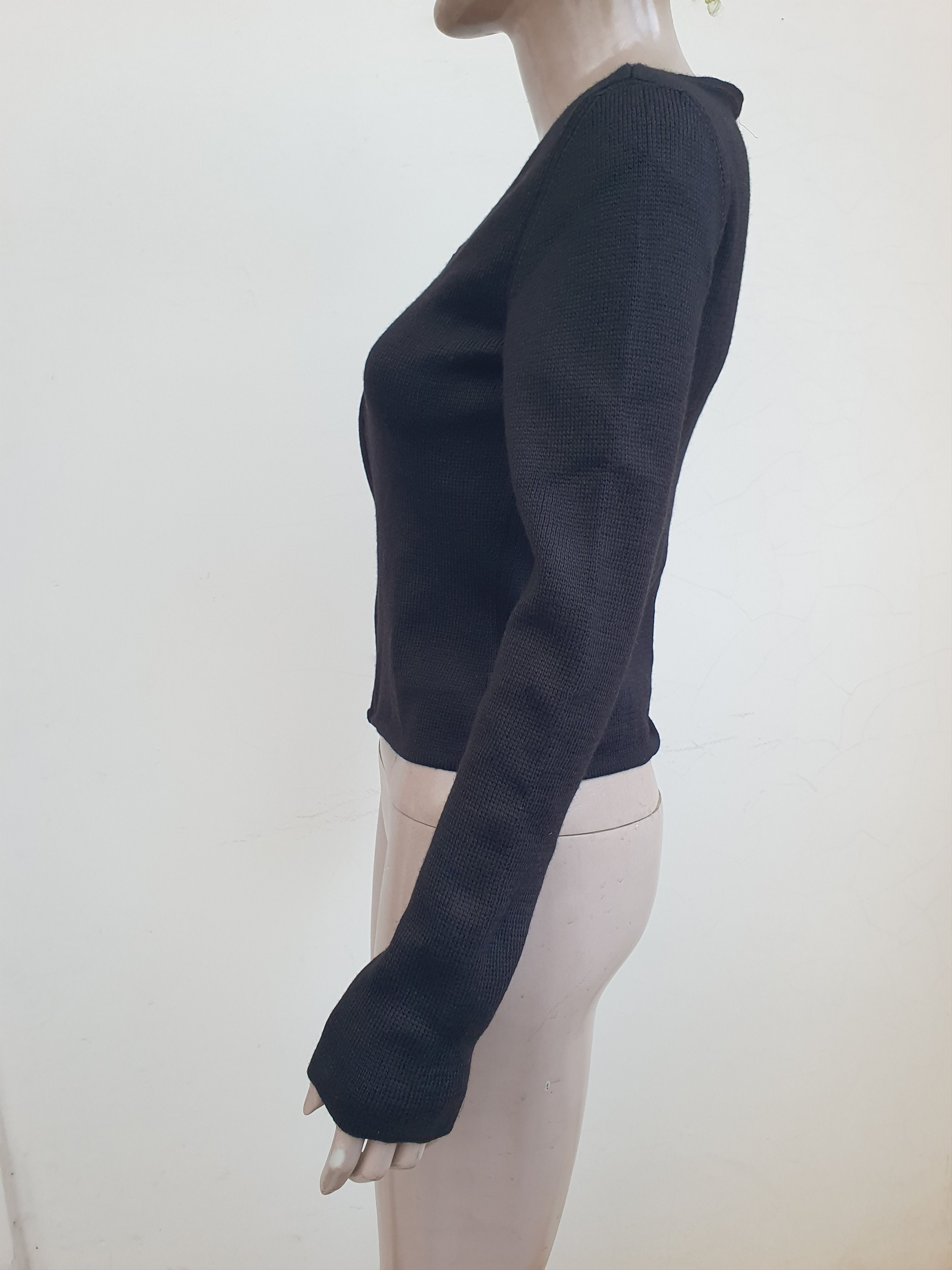 Gucci A/W 1998 wool zip cardigan Size M / US 6-8 / IT 42-44 - 6 Thumbnail