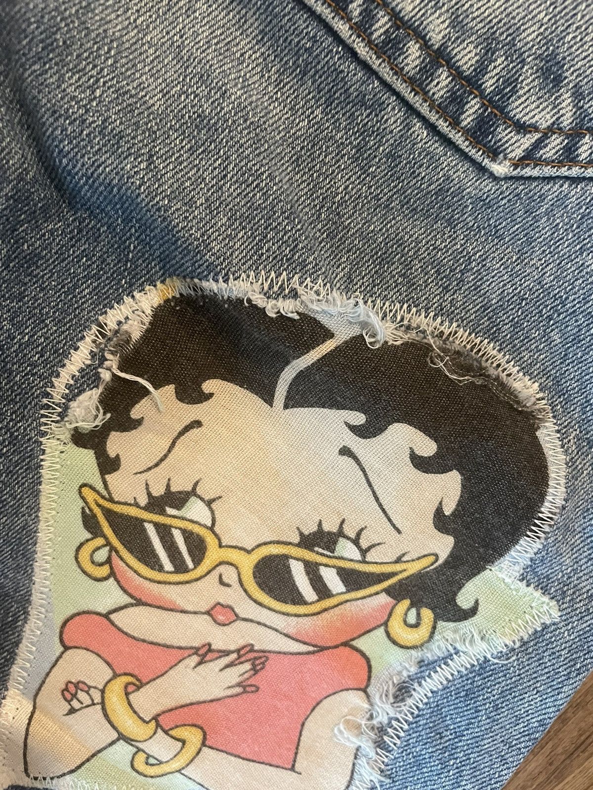 Levi's Vintage Levis x Too cute betty boop jeans Size US 28 / EU 44 - 4 Thumbnail