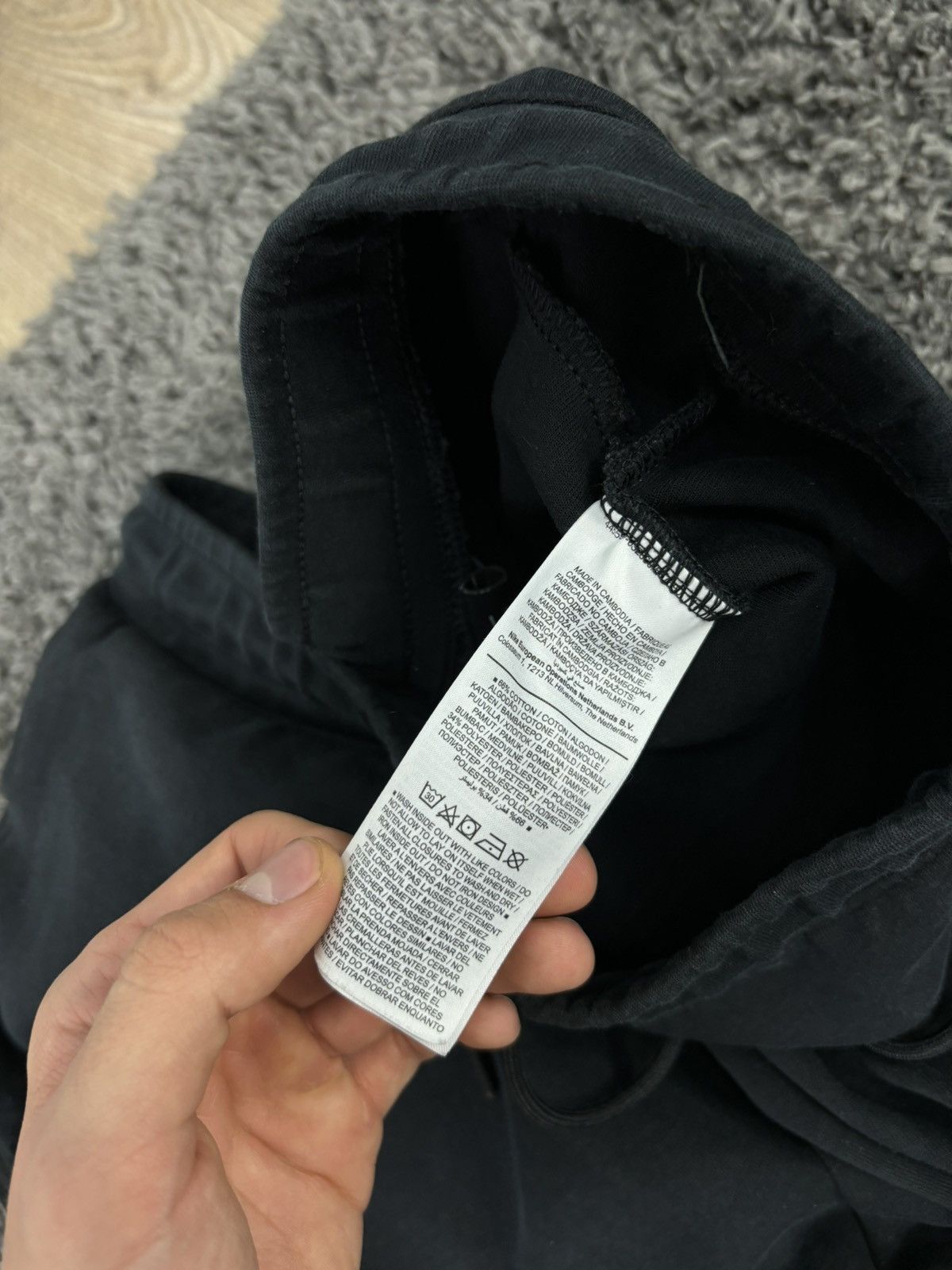 Designer × Nike Drill Uk Swag Sweatpants Nike Tech Fleece Drippy Black Size US 32 / EU 48 - 6 Thumbnail
