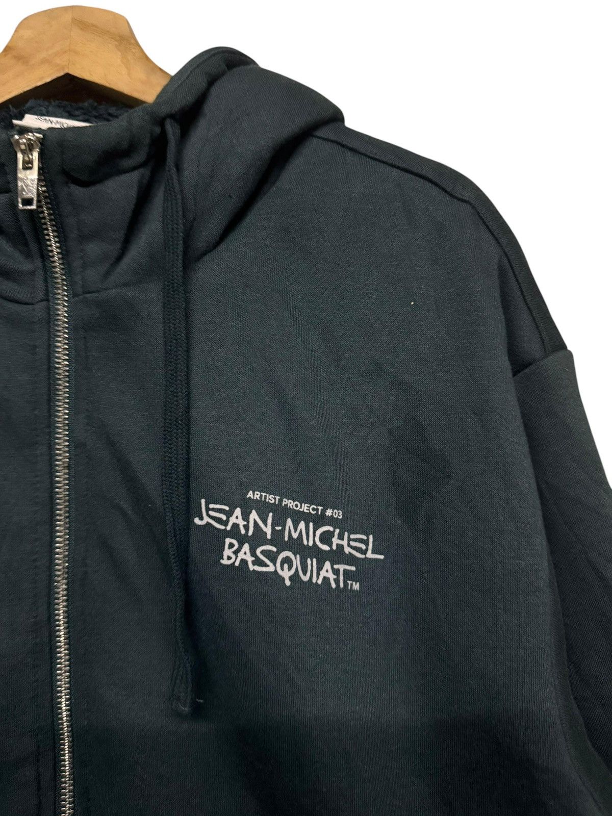 Jean-Michel Basquiat Jean-Michel Basquait Zipper Hoodies Sherpa Inner Jacket Size US L / EU 52-54 / 3 - 8 Thumbnail