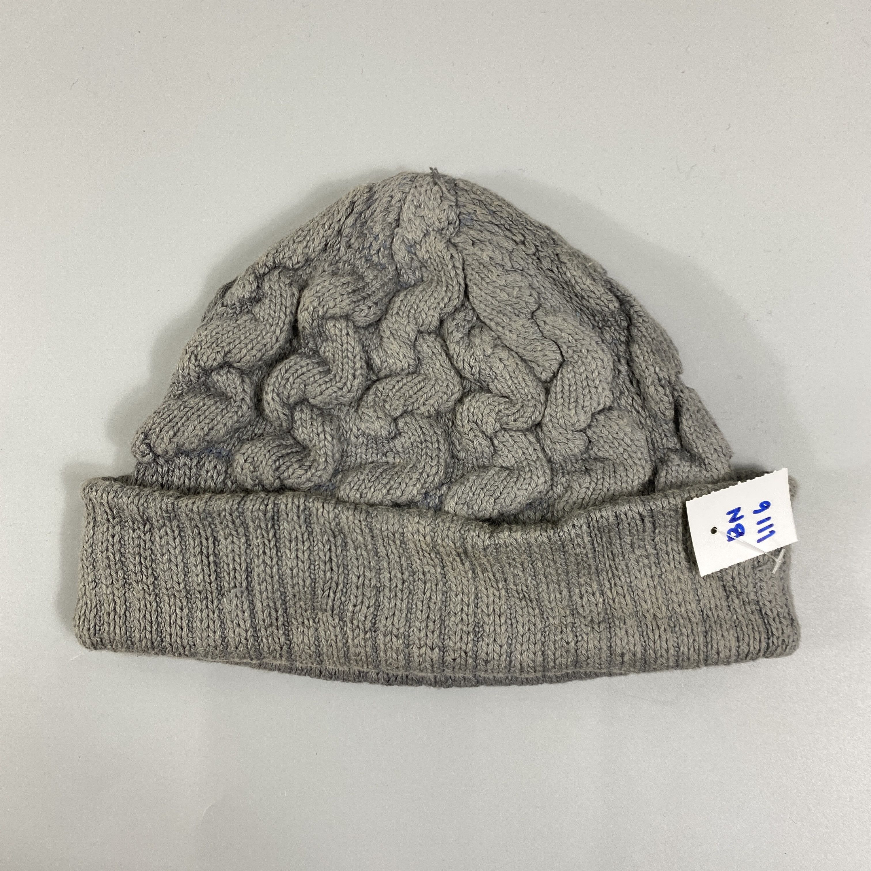 Japanese Brand Crochet Cable Beanie Hat -BN1116 Size ONE SIZE - 6 Thumbnail