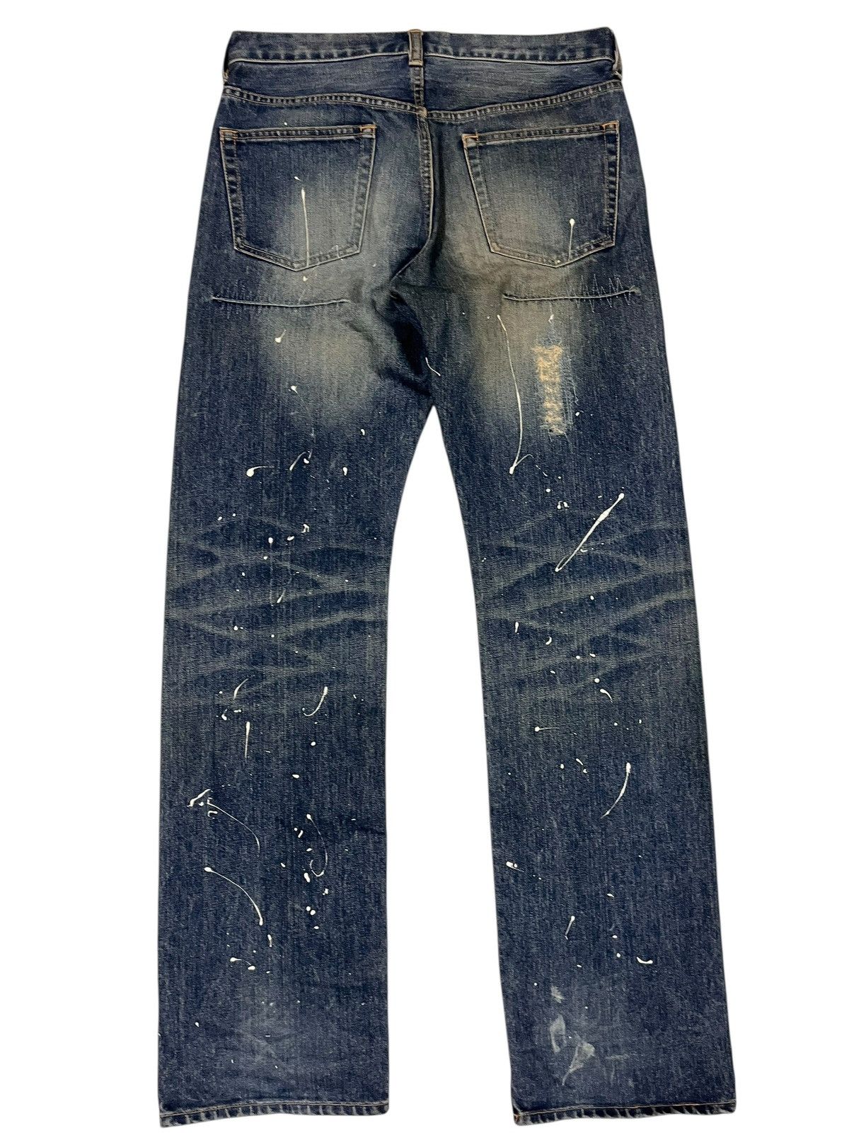 Takeo Kikuchi Japanese Brand Takeo Kikuchi Distressed Painter Jeans Size US 31 - 2 Thumbnail