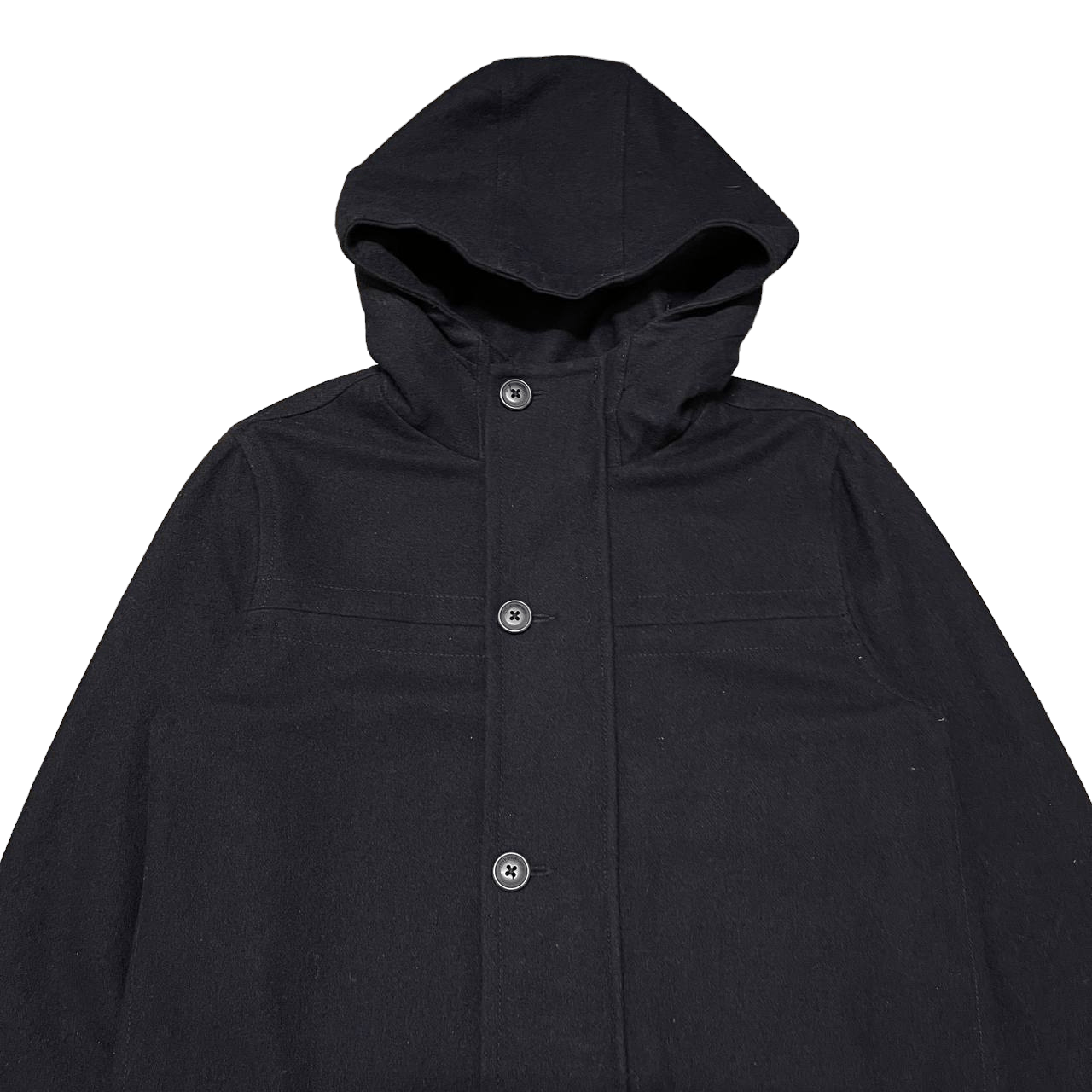 Quiksilver Quiksilver Wool Hooded Coat Size US S / EU 44-46 / 1 - 2 Thumbnail