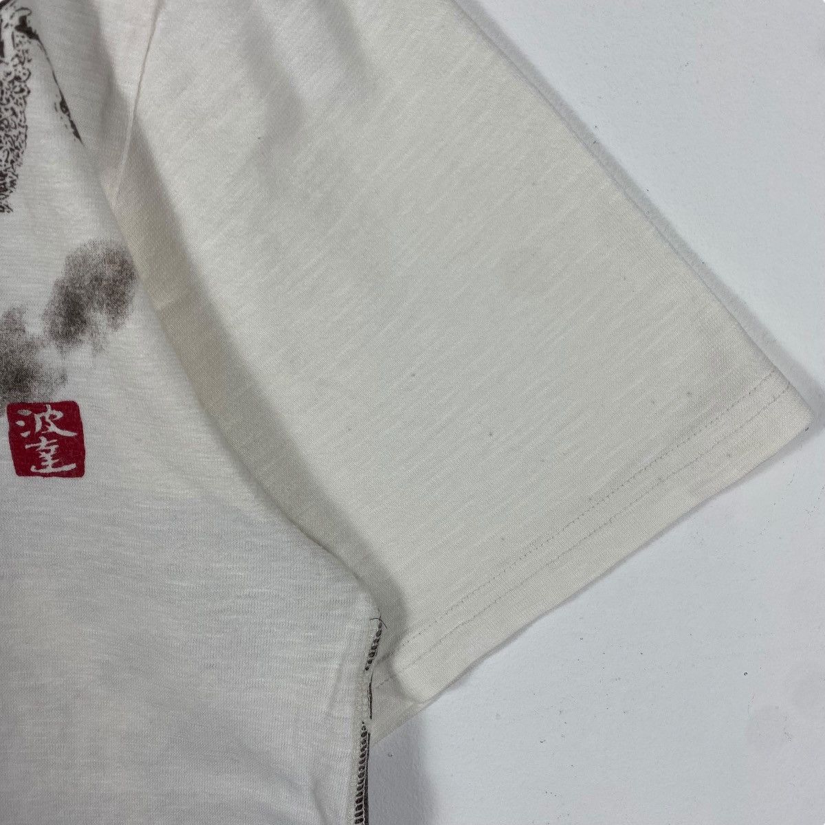Japanese Brand × Vintage Vintage JAPANESE TRADITIONAL Mystical Creatures Polo Shirt Size US L / EU 52-54 / 3 - 5 Thumbnail