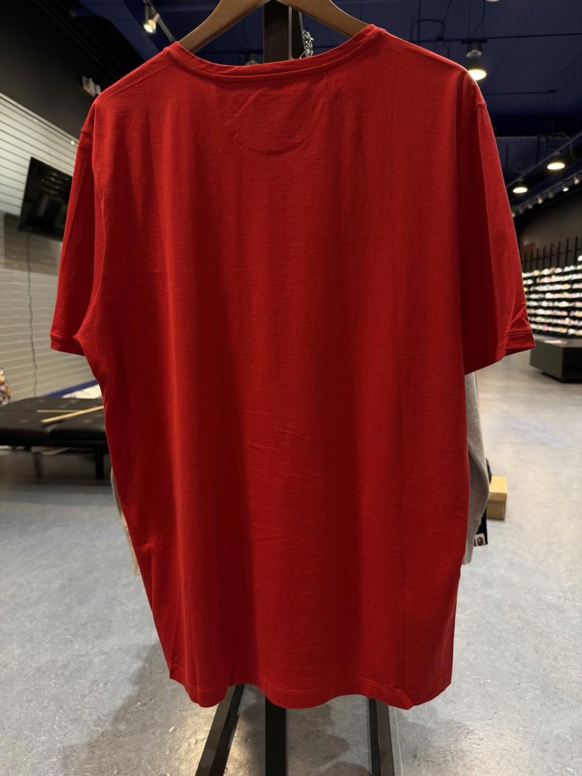 Fendi FENDI Men's Size- (58) Red Cotton Silver Eyes T-Shirt $700 Size US XL / EU 56 / 4 - 11 Thumbnail