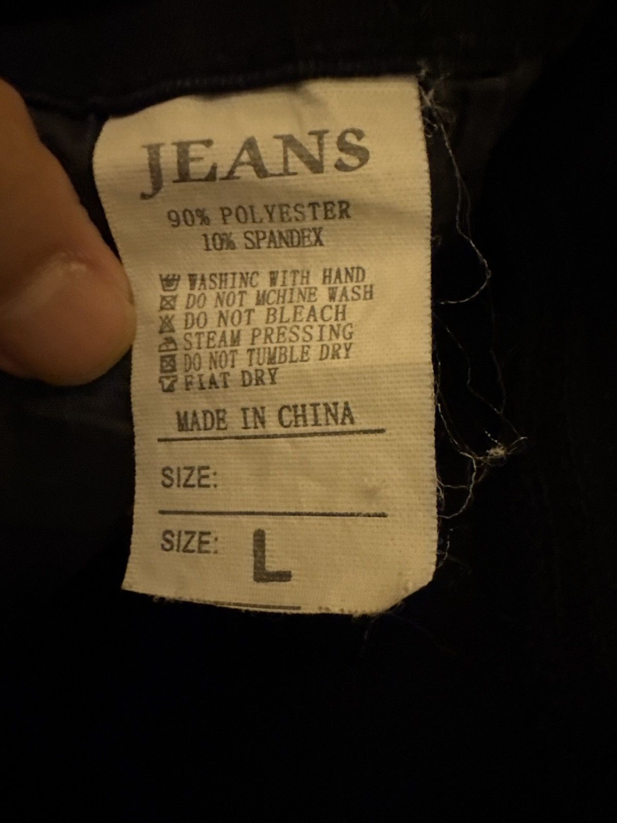 Other Black Distressed Jeans Size US 30 / EU 46 - 5 Thumbnail